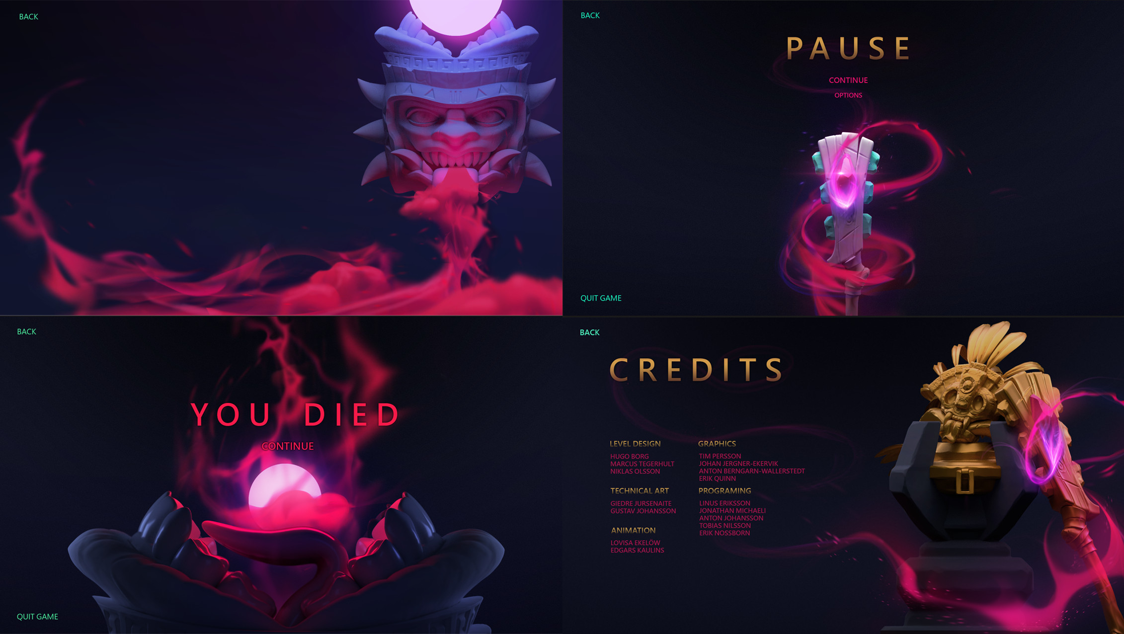 Game Menu Screens
Rendered and Paintover by me
Models Created by Anton Berngarn Wallerstedt (https://anton_berngarn-wallerstedt.artstation.com/albums/2915417)
