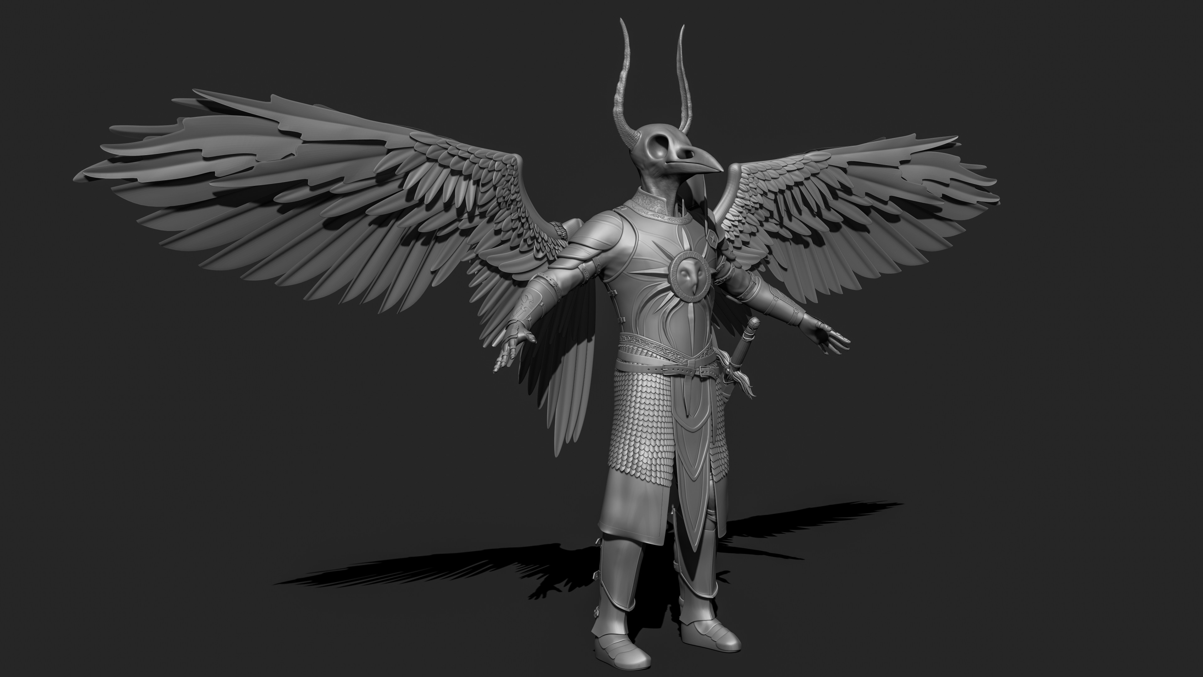 Hp model-Zbrush