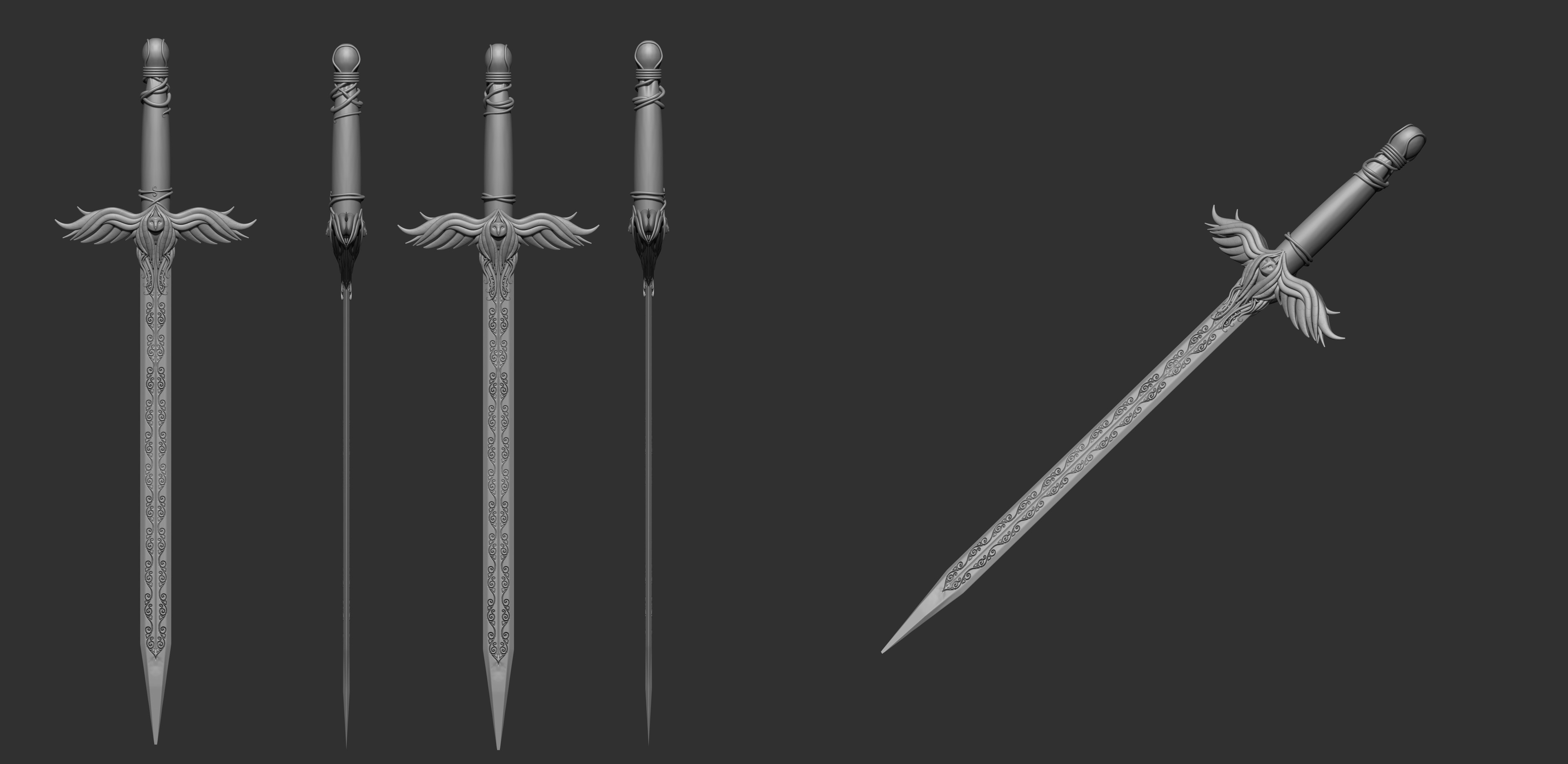 Hp model-Zbrush