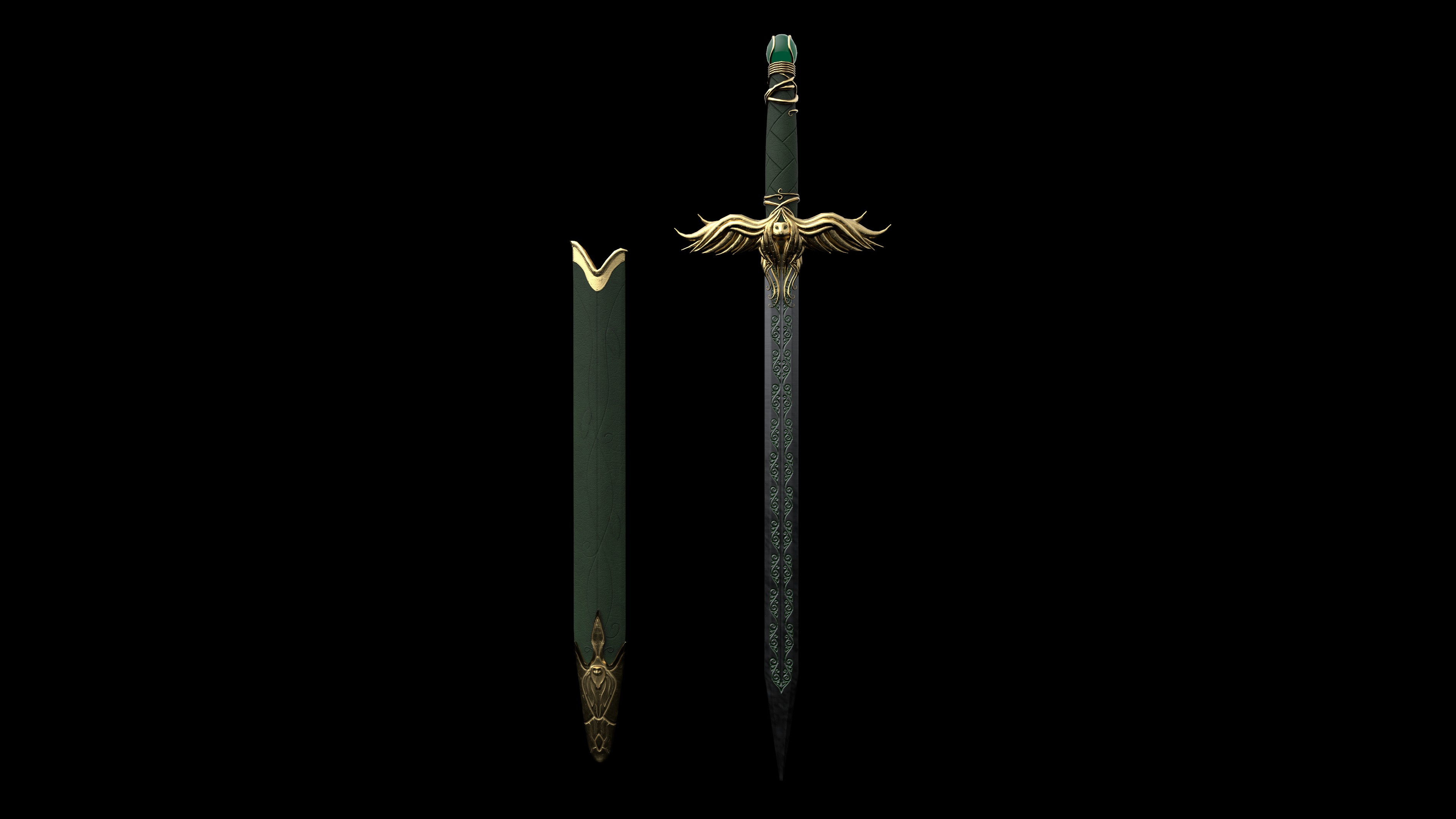 Substance Painter render