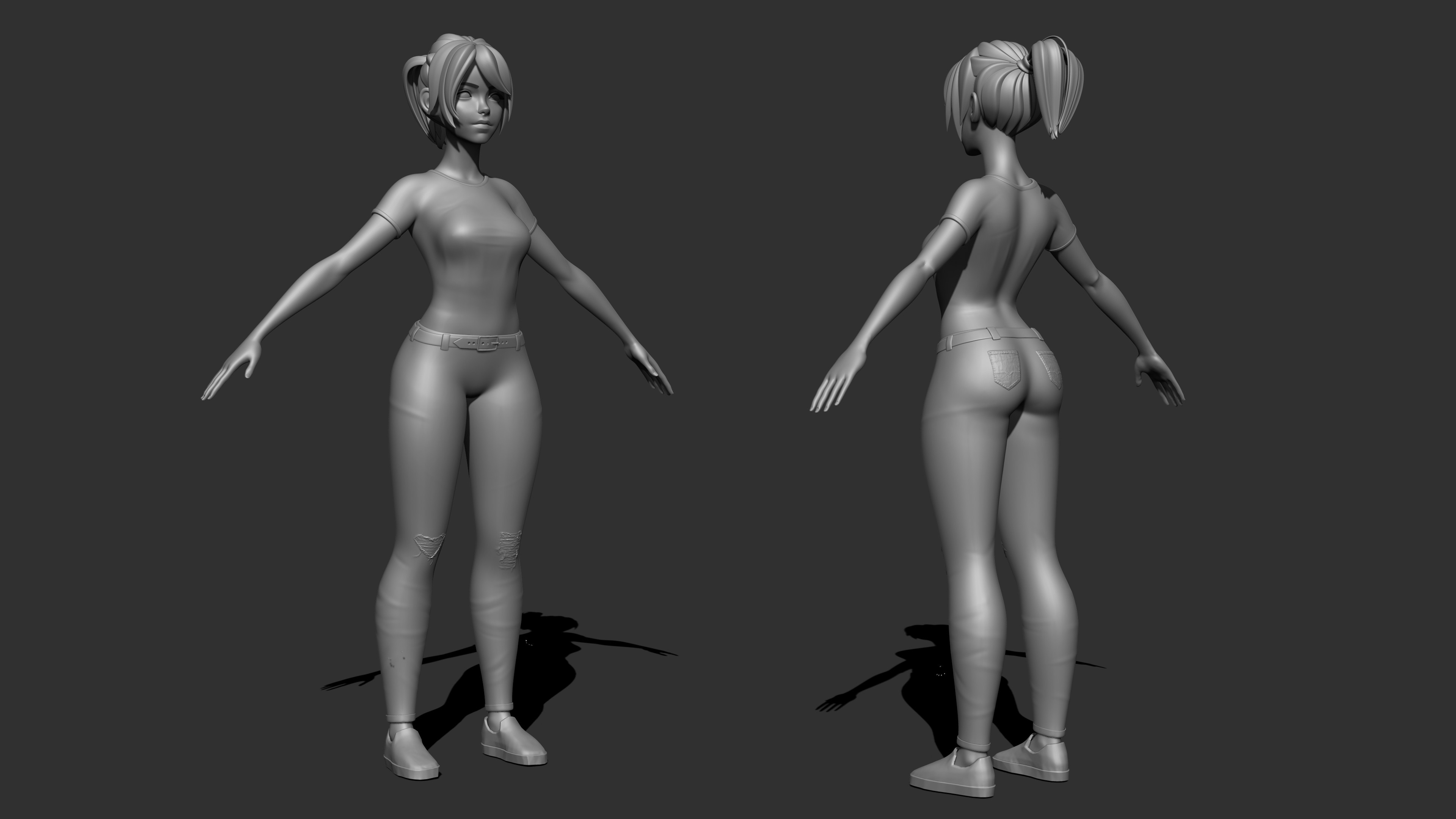 Hp model - Zbrush