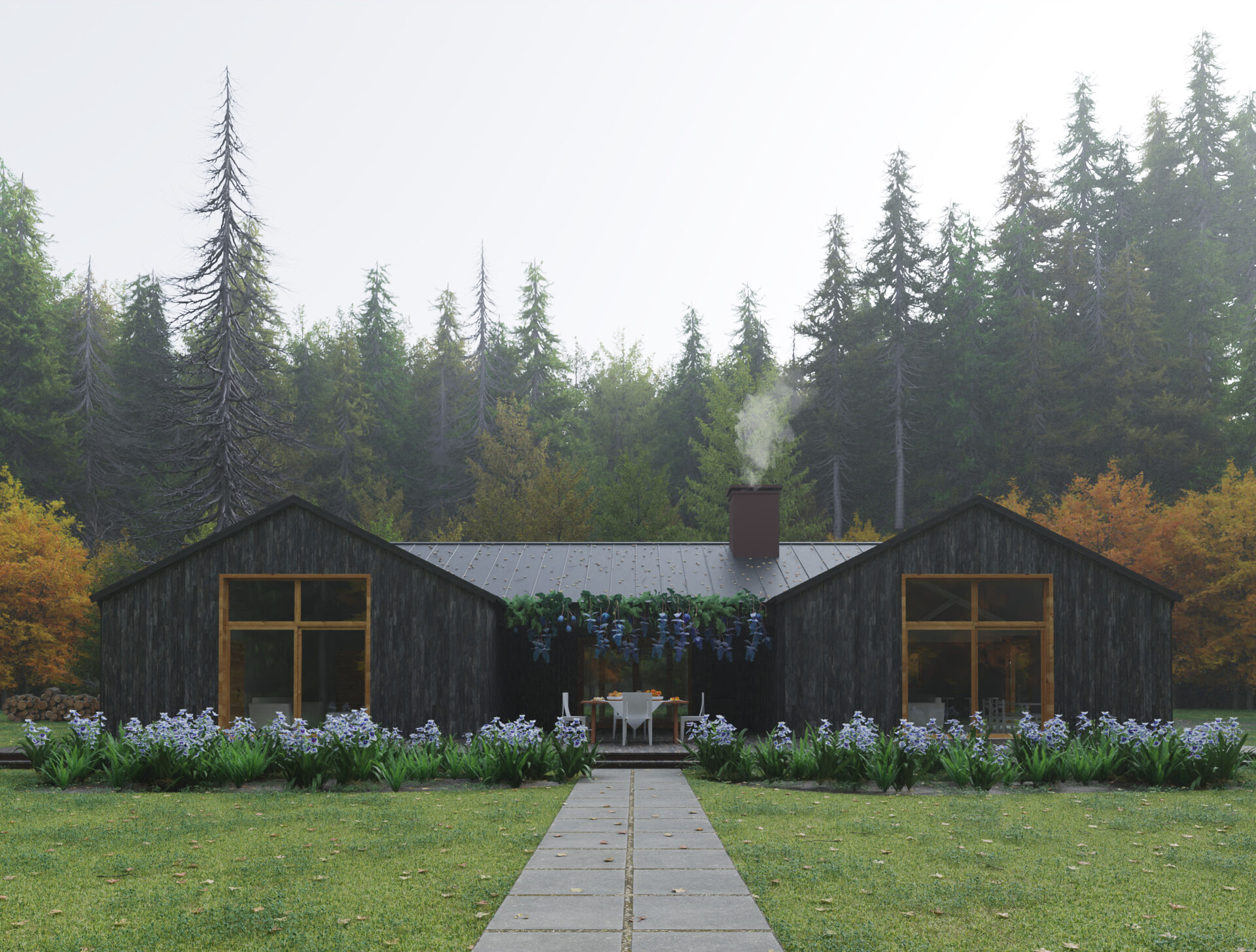 ArtStation Morning in the Woods