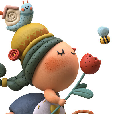 Ali chenari girl snail01