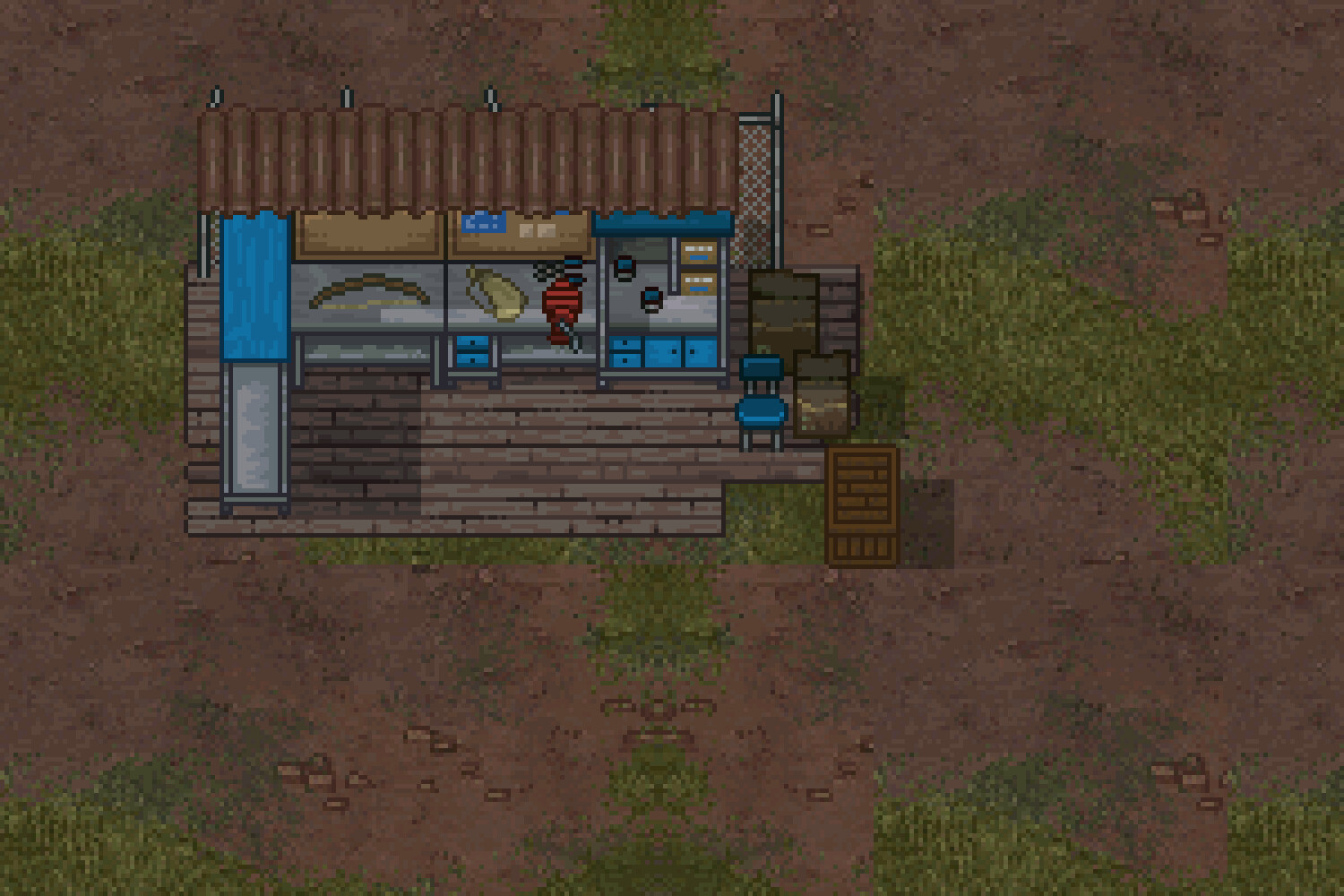 Pixel Art MDZ2 Crafting Workshop Stage 4