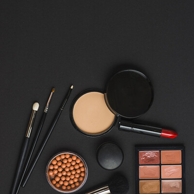 Ankush overhex view makeup products with brushes black backdrop 23 2147899400