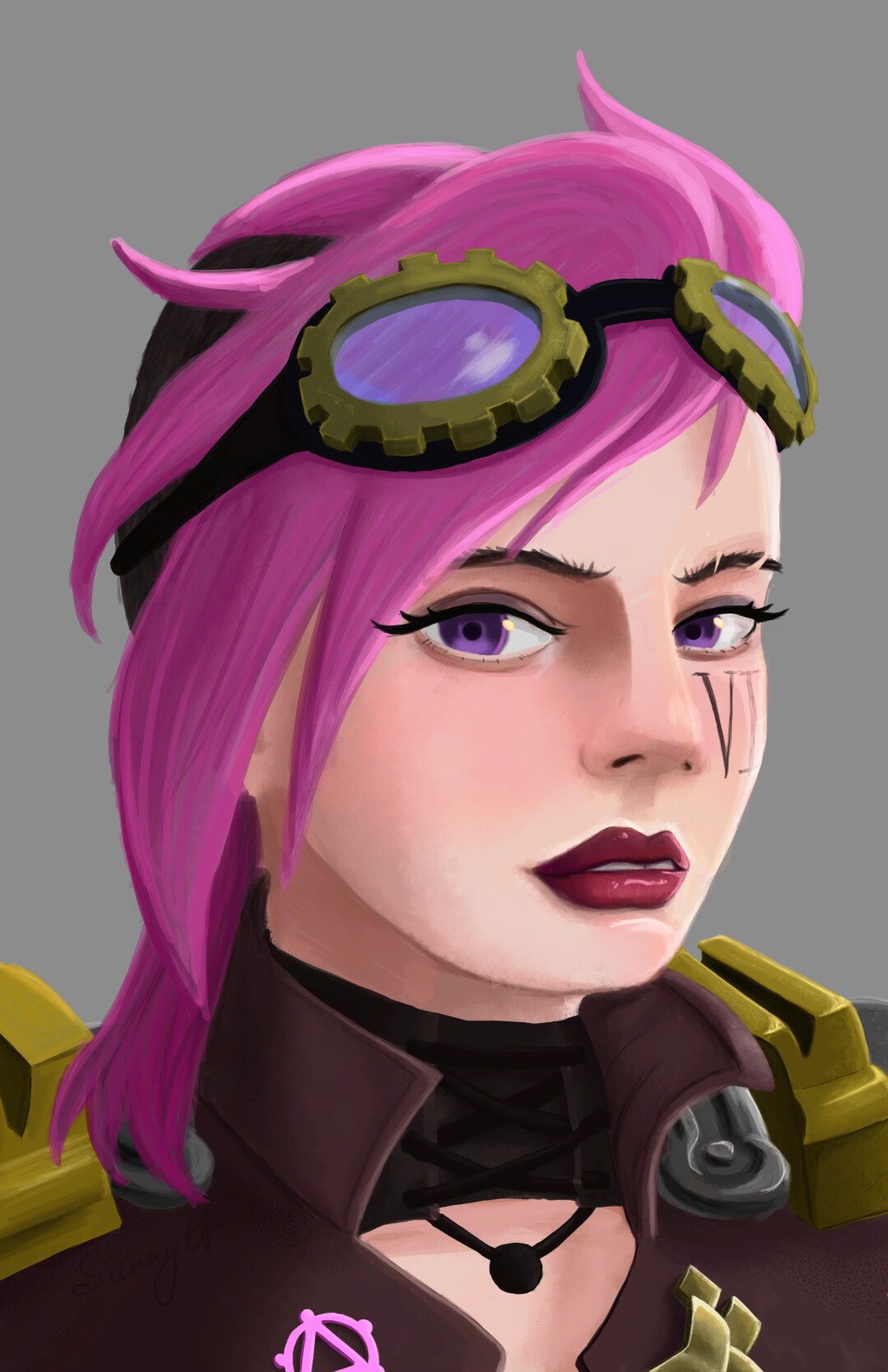 ArtStation Vi Punch first. Ask questions while punching.