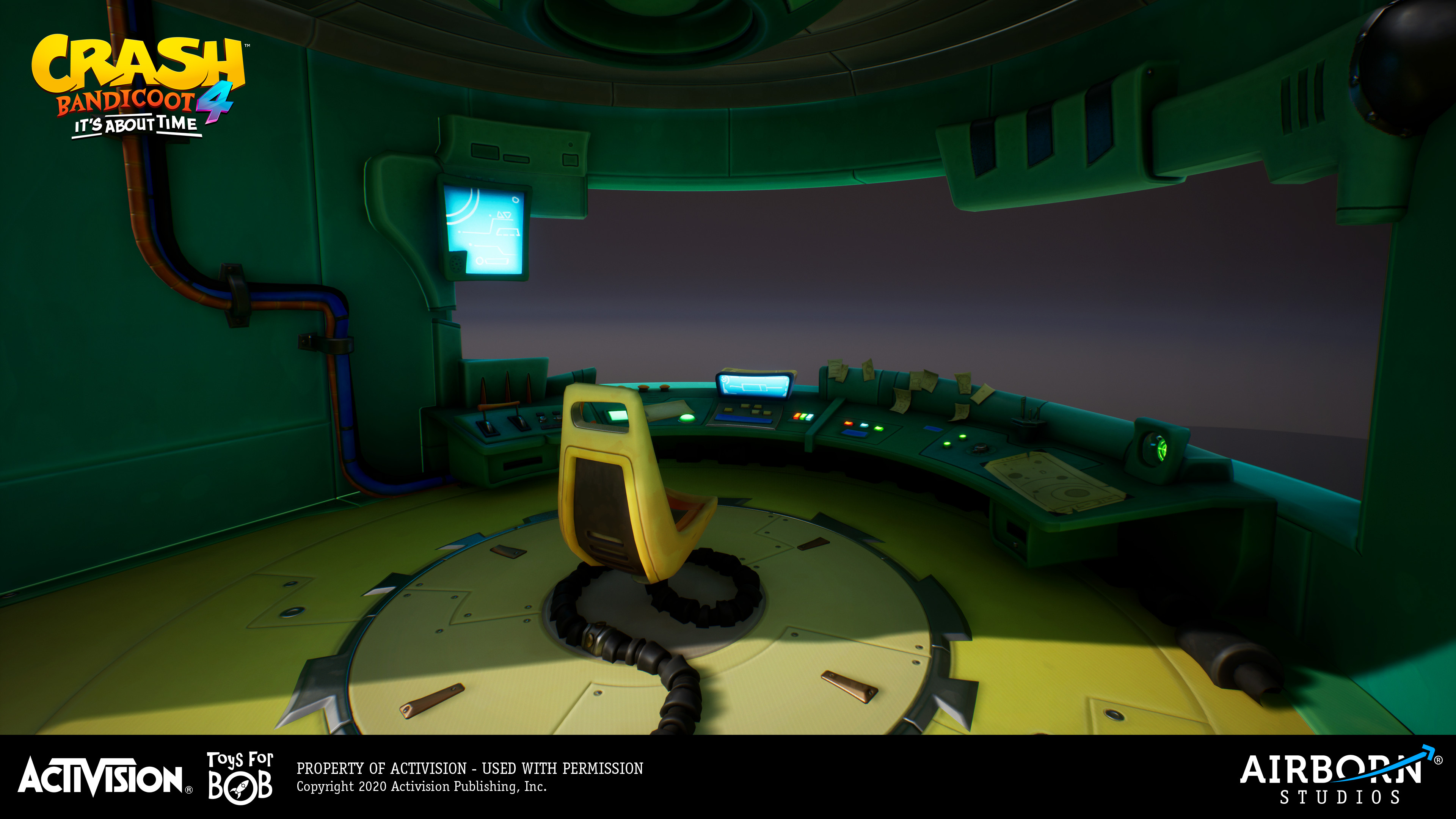 Neo Cortex Control Room - 3D work done by Frederic Fouque; support by Benjamin Sauer and Manuel Virks (lighting)