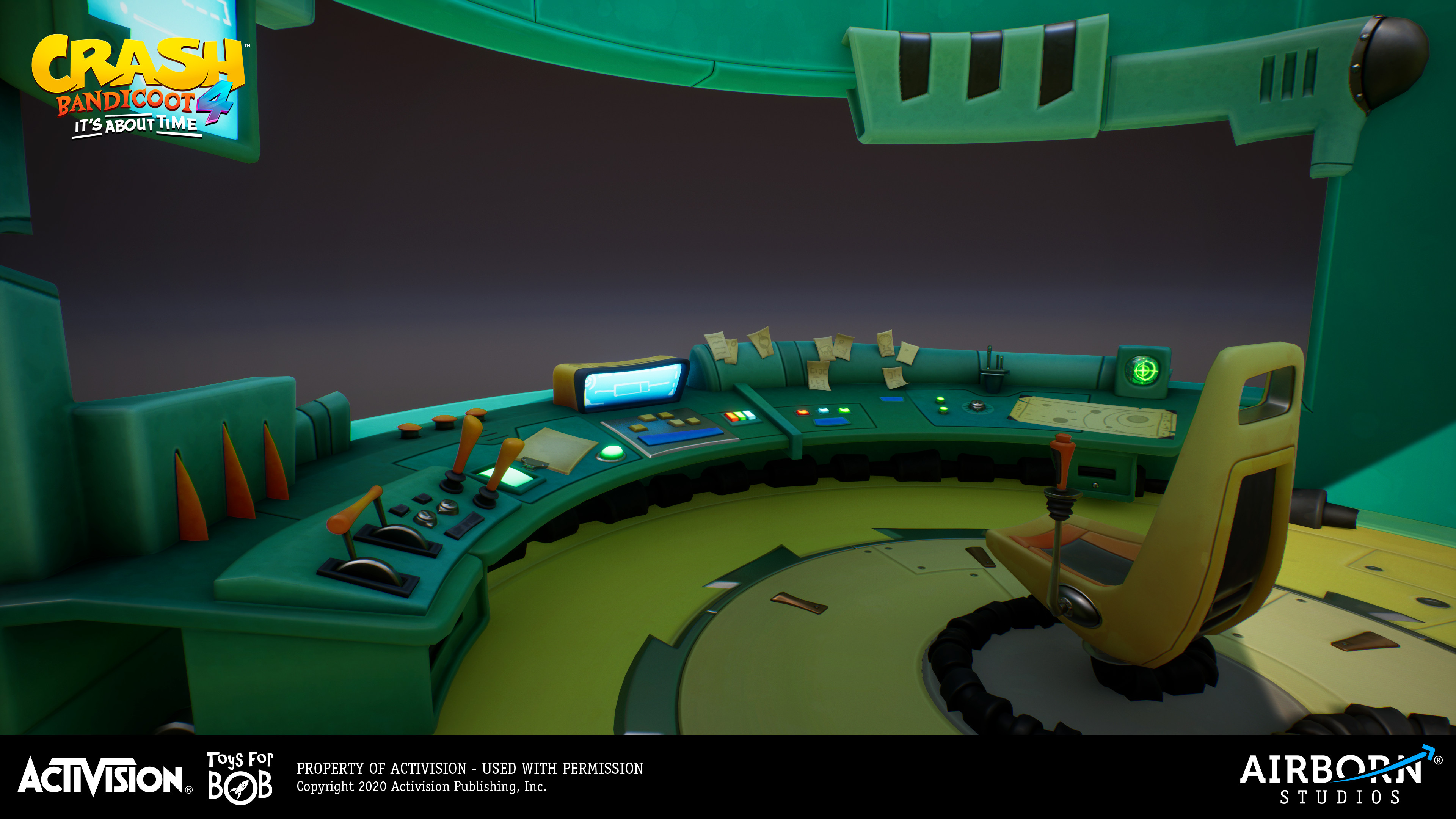 Neo Cortex Control Room - 3D work done by Frederic Fouque; support by Benjamin Sauer and Manuel Virks (lighting)