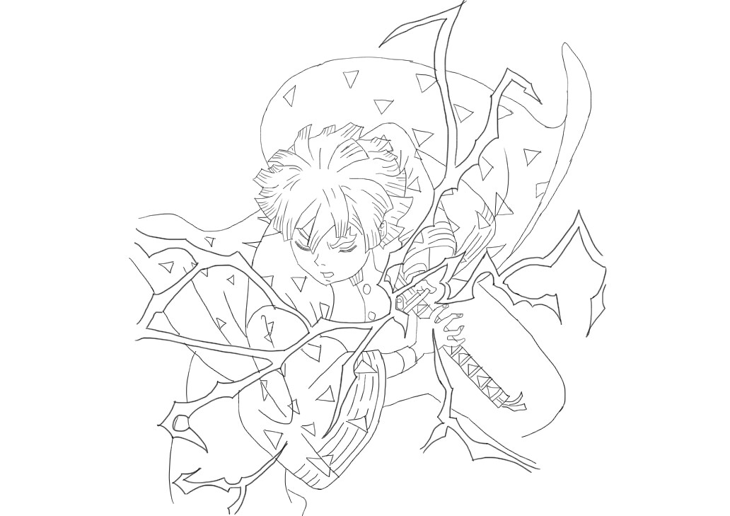 Artstation Step By Step Drawing Kimetsu No Yaiba Demon Slayer Part 4 Choong Meng