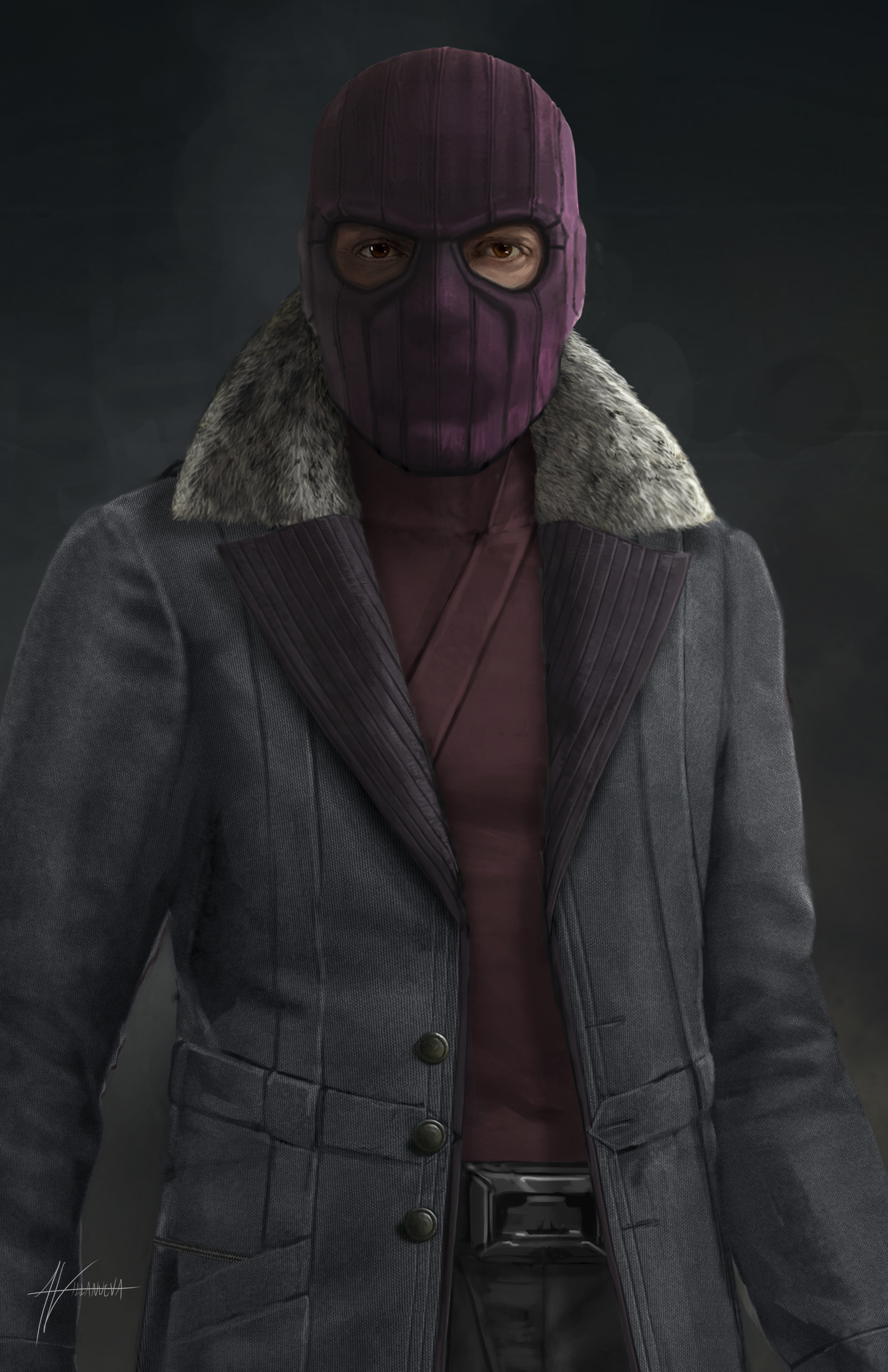 ArtStation Falcon and the Winter Soldier: Baron Zemo Concept