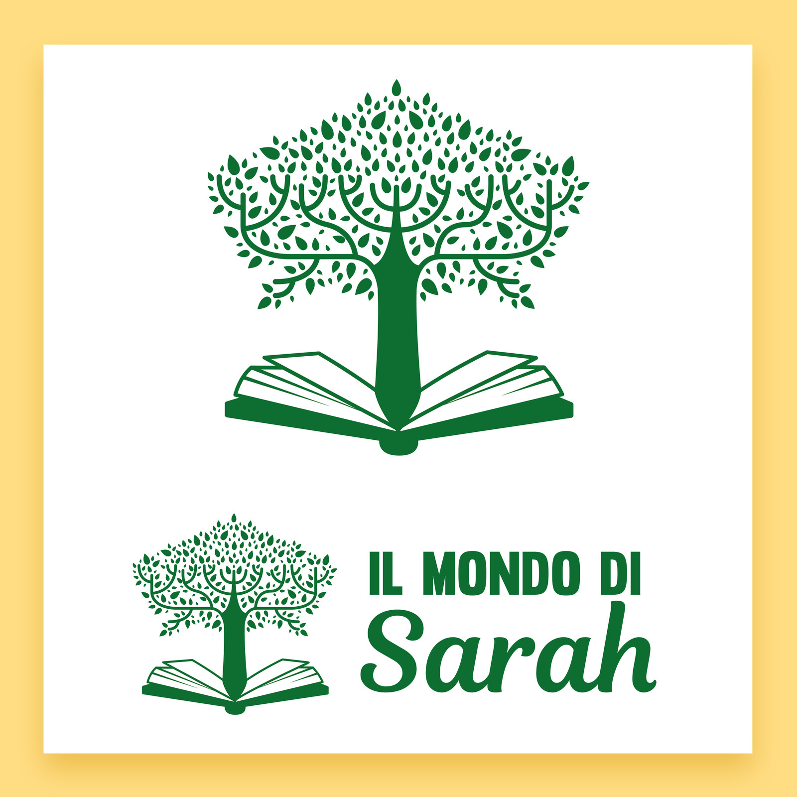 Logo for an italian Book Blog