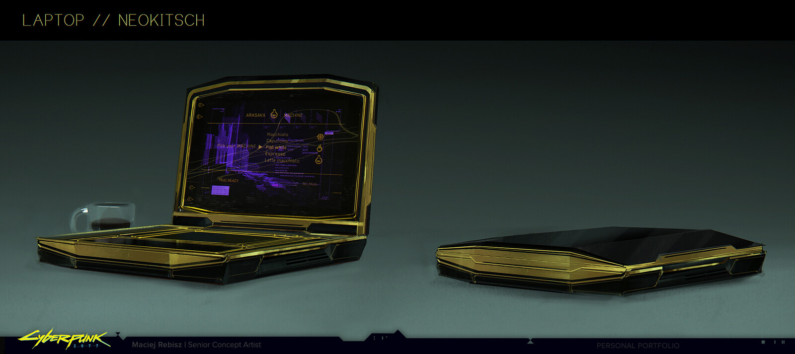 Neokitsch laptop