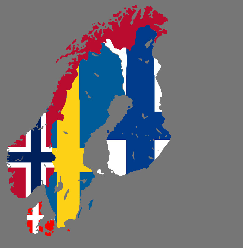 Map　Scandinavia　ArtStation　2021