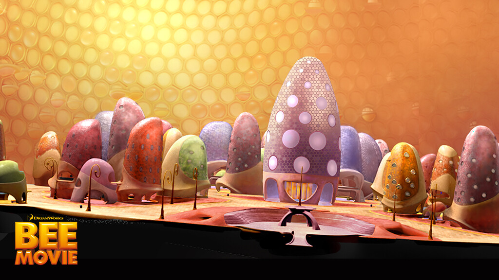 ArtStation Bee Movie Envir