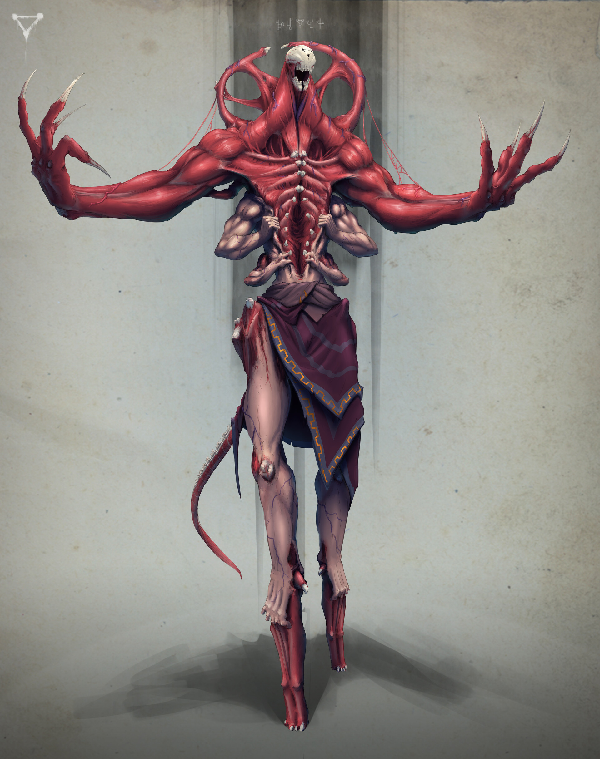 Artstation Believer Of Blood God Wu Chun Yi