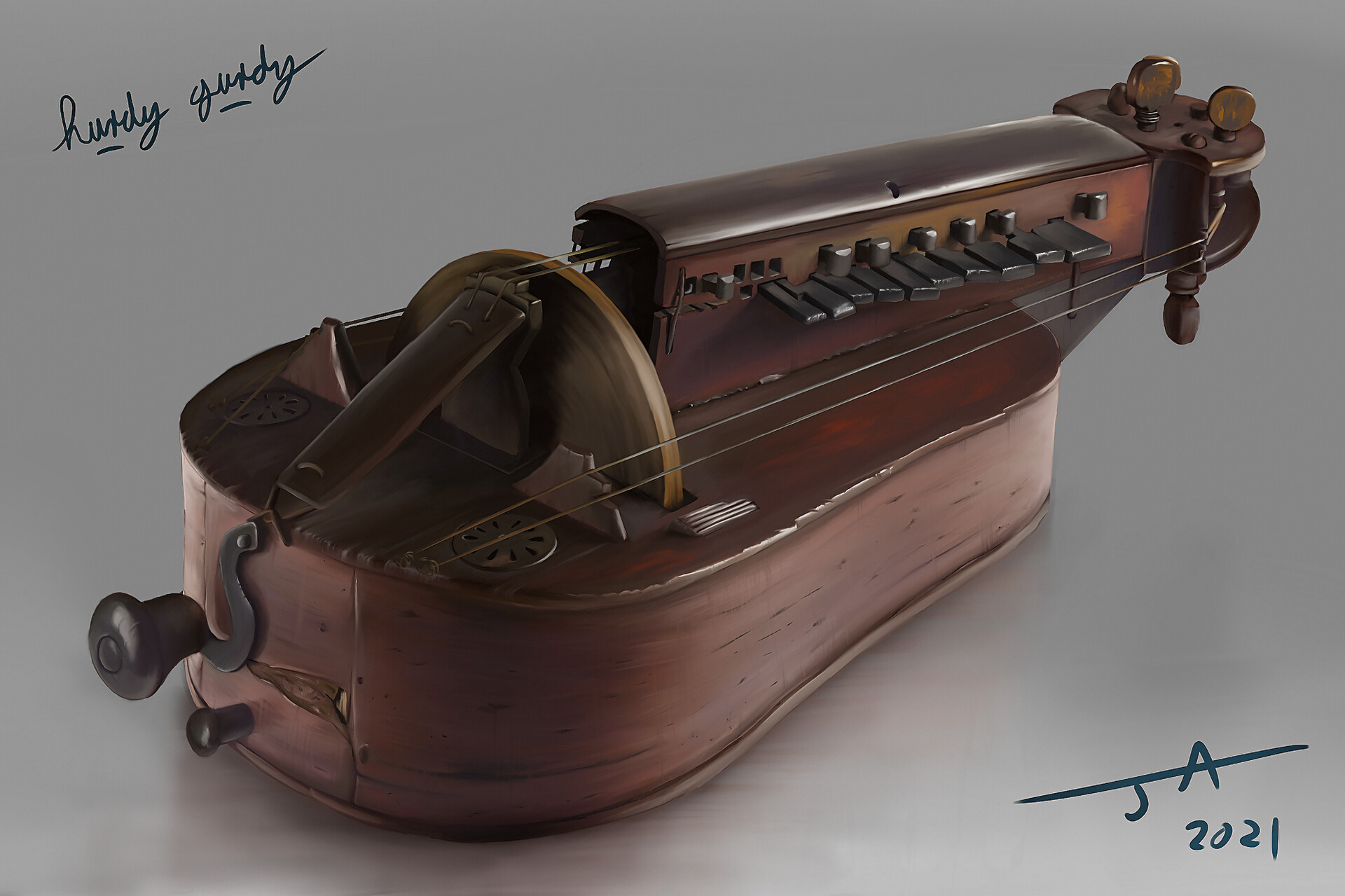 Polish hurdy gurdy on sale