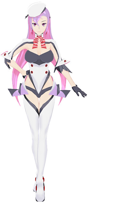 Artstation 慟哭のナイトメア キャラクターデザイン ヒロイン ユウ ライブ衣装 ダテナオト