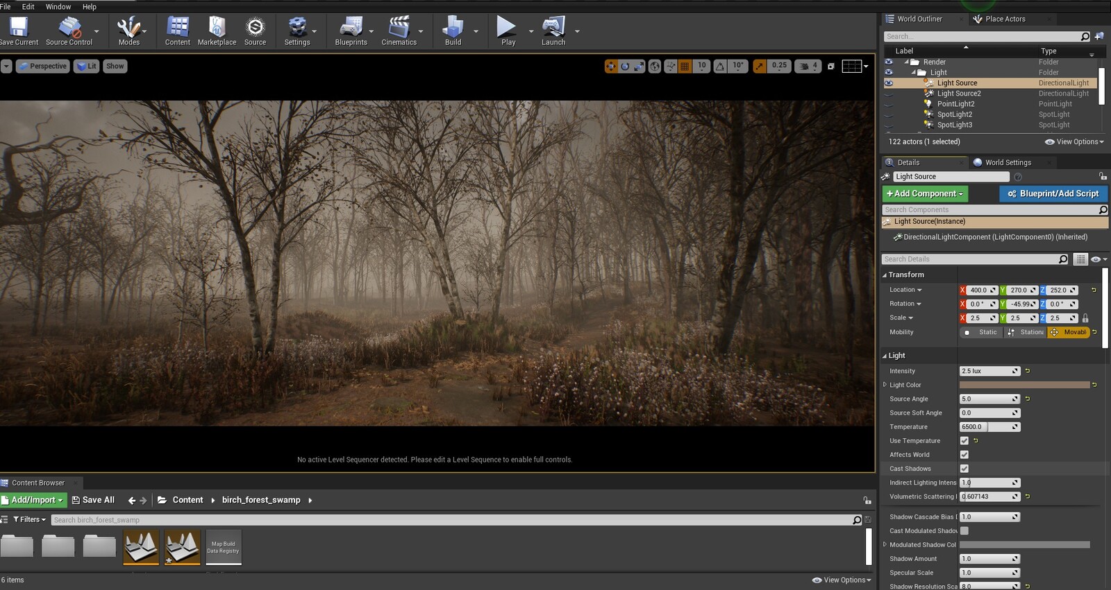 adding a directional light seemed to fix the foliage but it ruined the overcast effect I was going for since it create distinct borders between lit and dark areas, Disabling the directional light for all assets except foliage seemed to work,