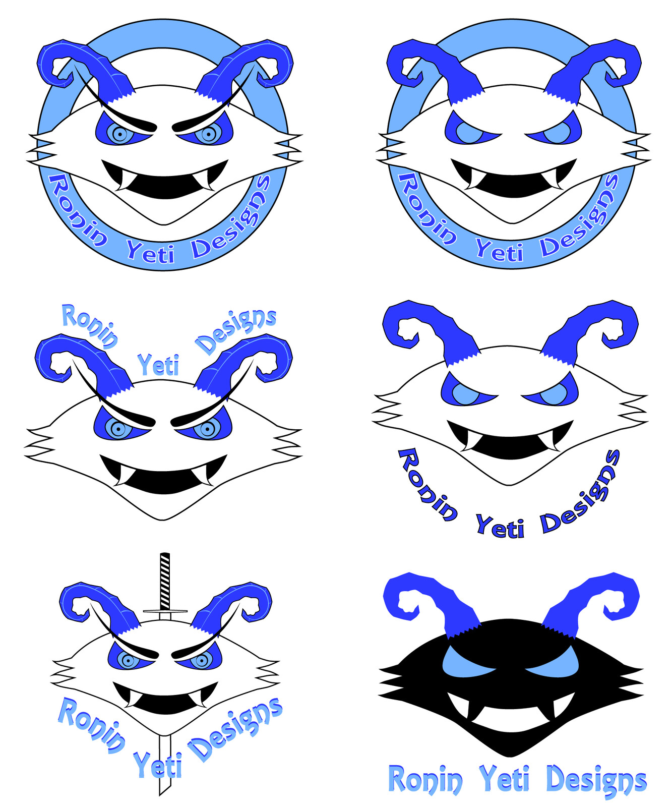 Original concepts for the 2nd logo