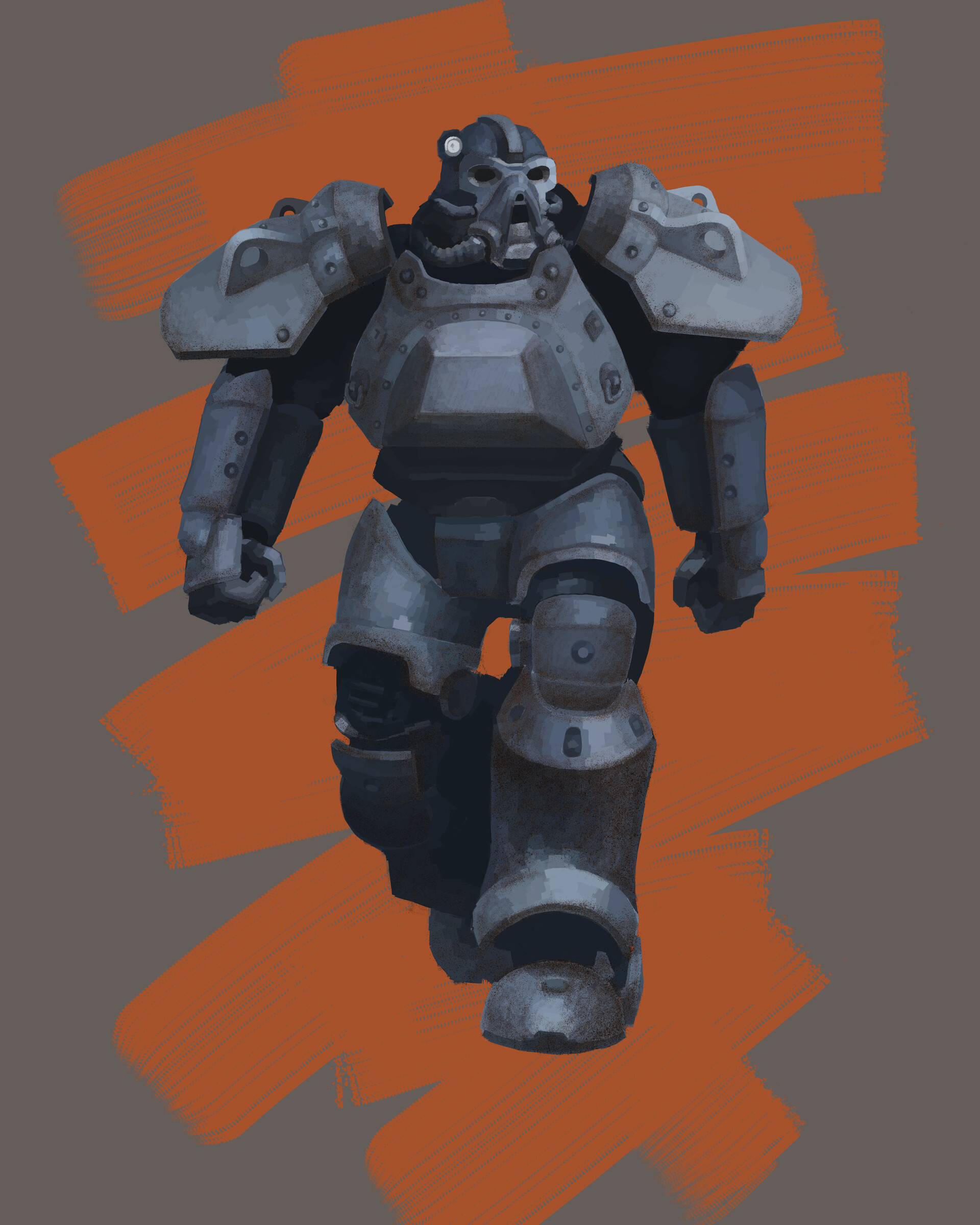 Artstation T 70 Power Armor
