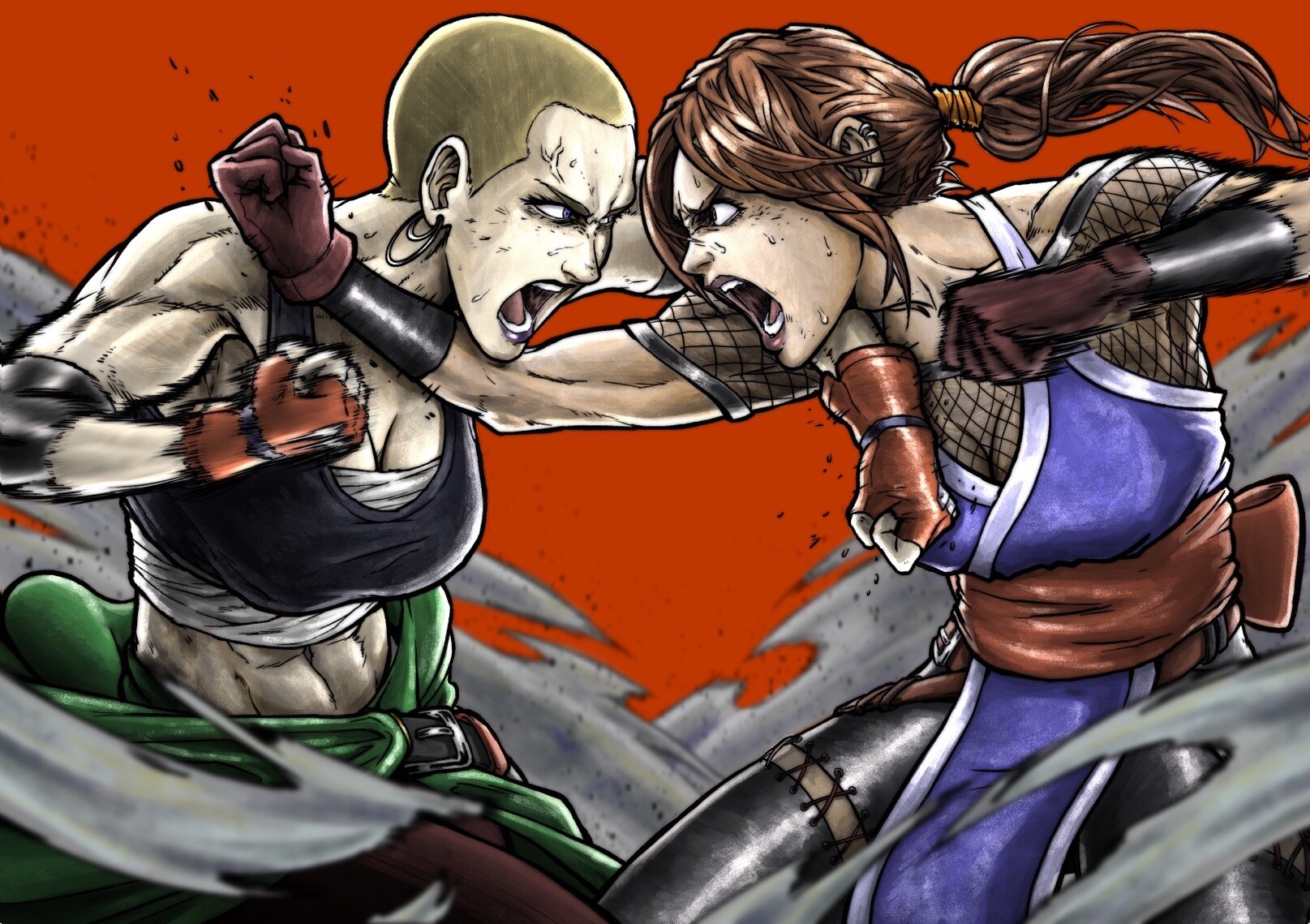 ArtStation - Fight!!