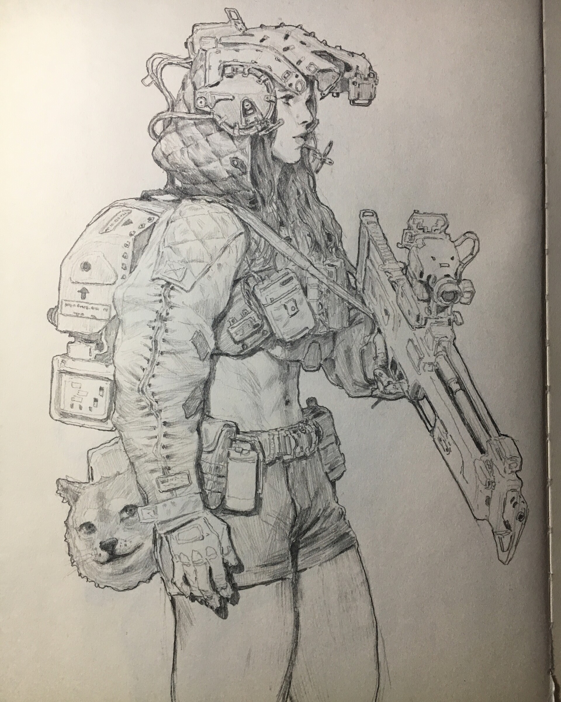 ArtStation some sketch book stuff