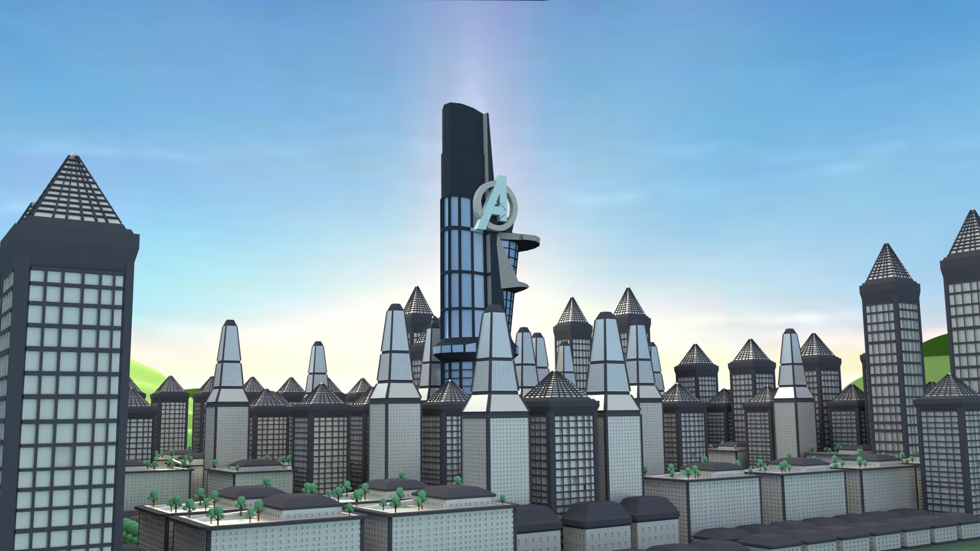 ArtStation - Avengers Tower - Exterior