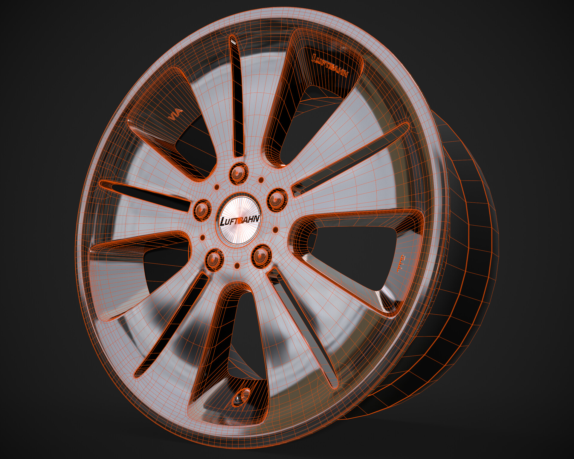 G-CORPORATION LUFT BAHN アルミホイール 18インチ G-CORPORATION (Gコーポレーション) LUFTBAHN (ルフトバーン) S5 MULTI