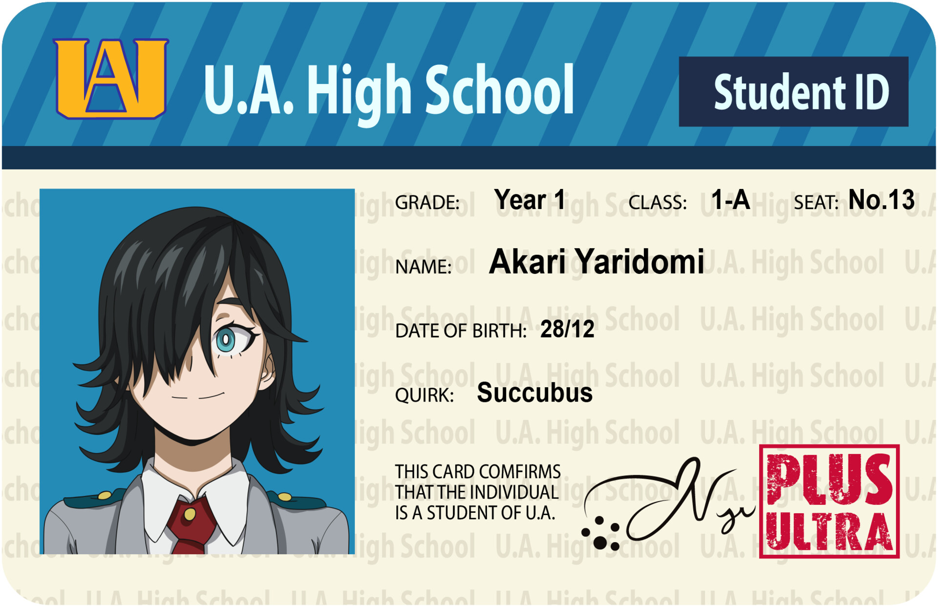 Hero Id Card