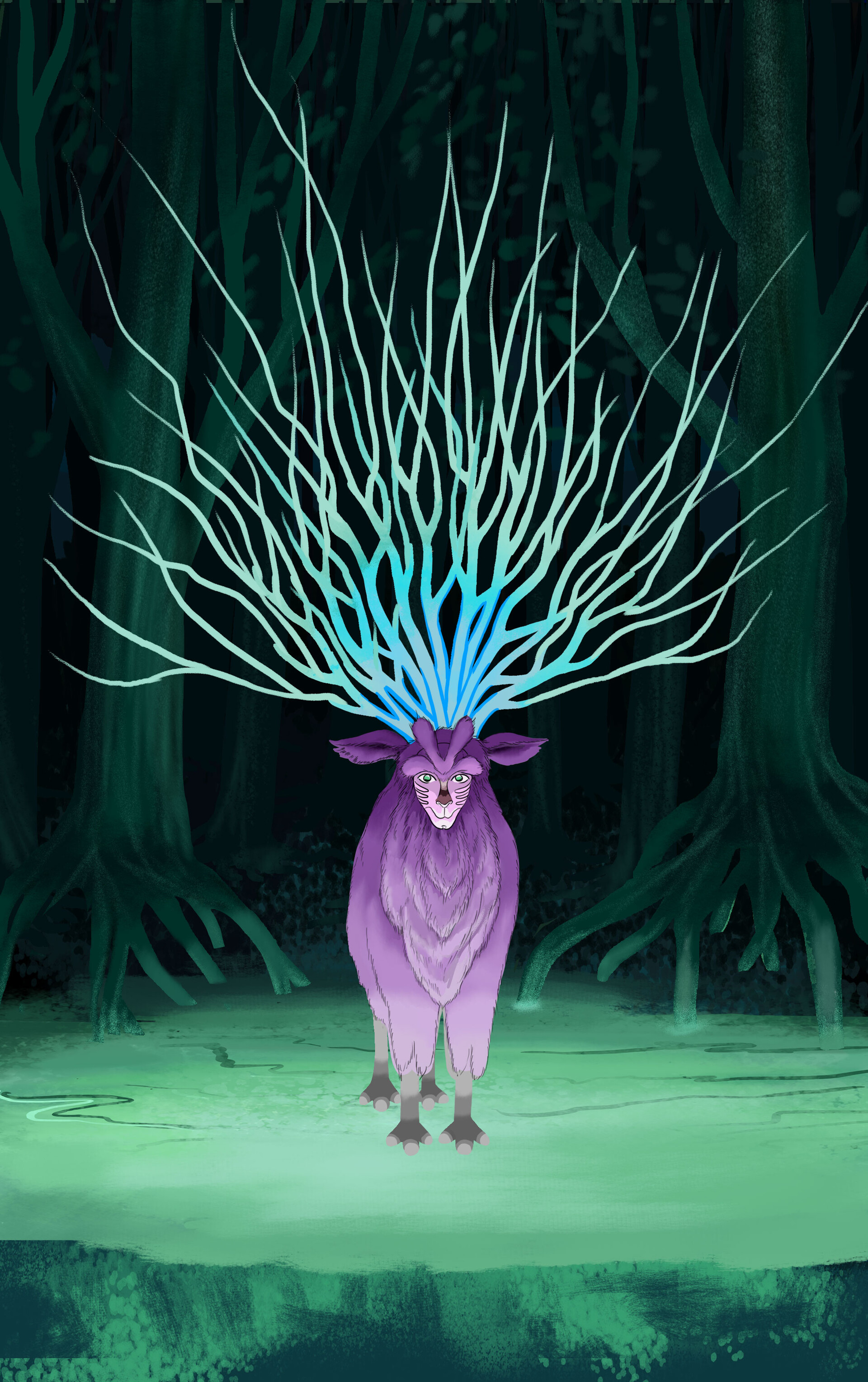 princess mononoke forest creatures