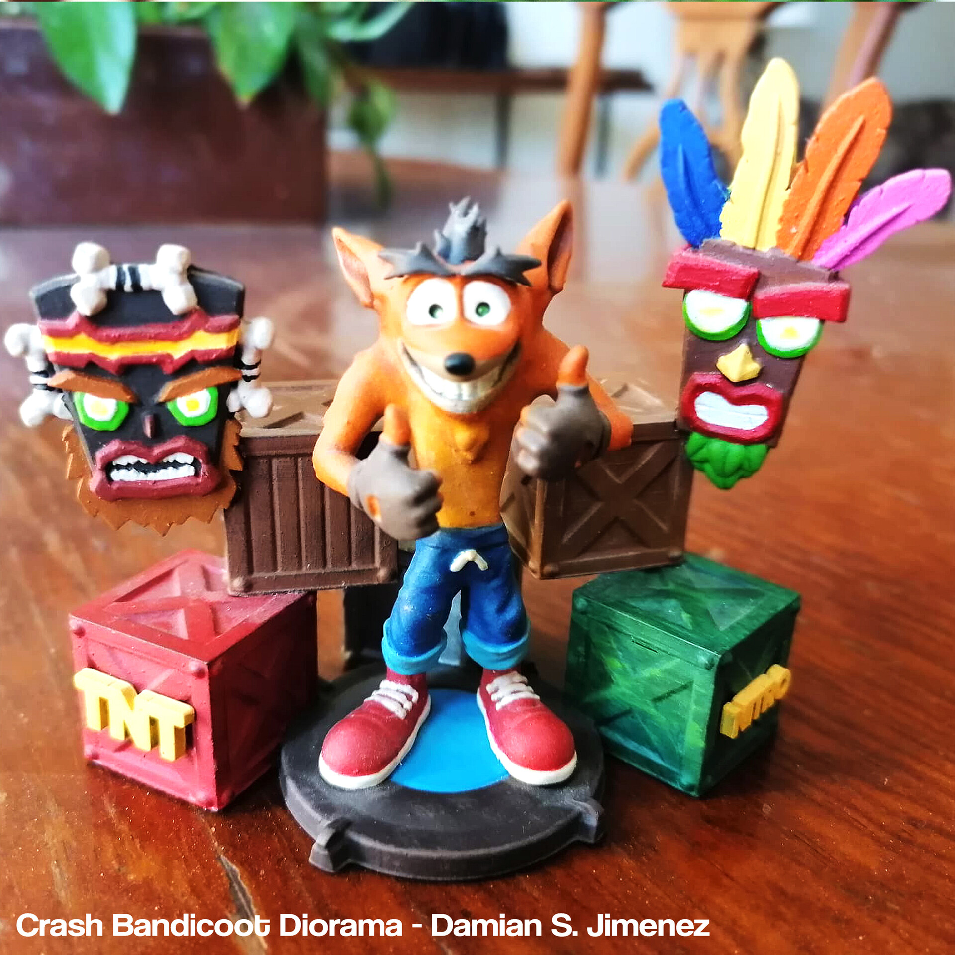 Random: Someone 3D Printed Their Very Own Crash Bandicoot Smash