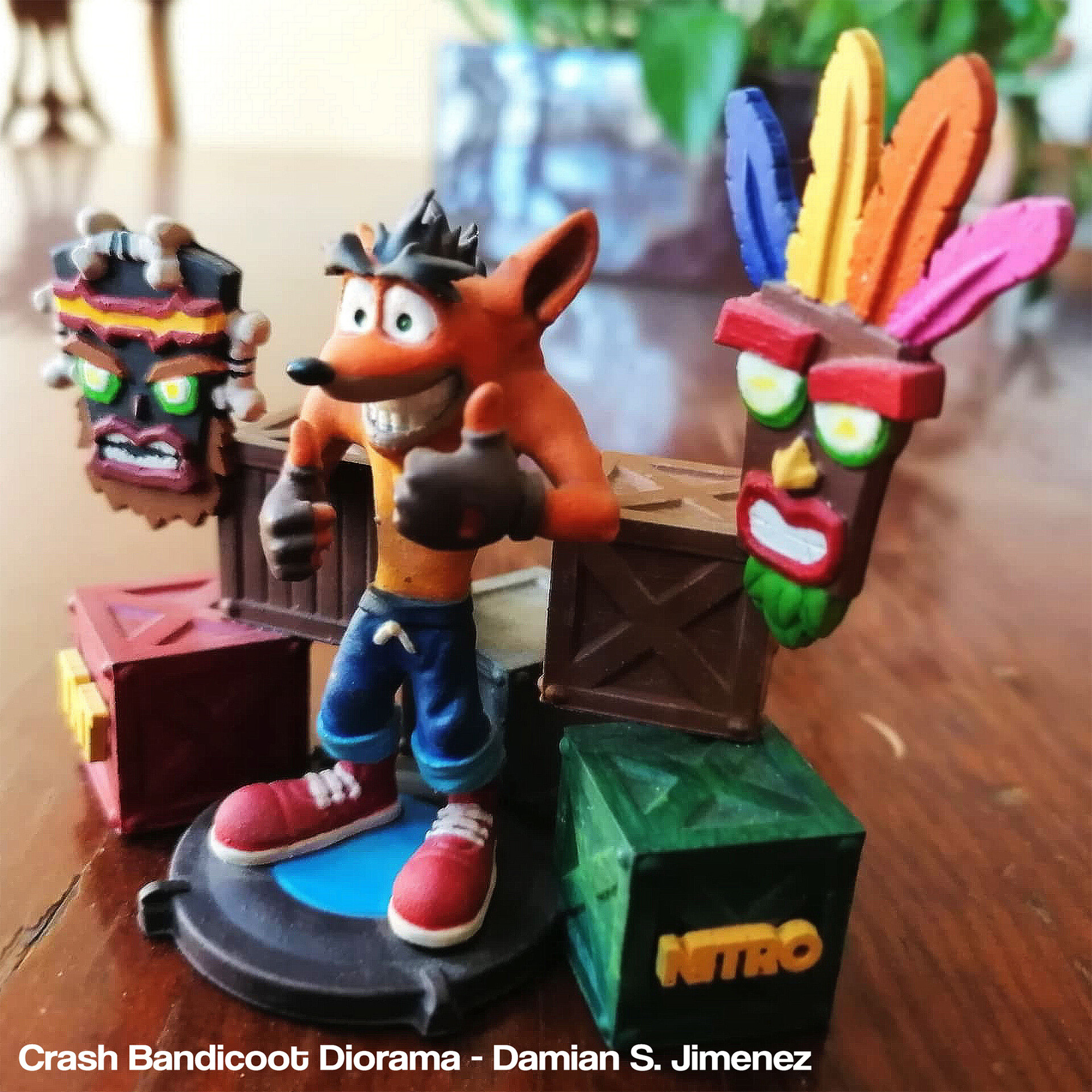 Random: Someone 3D Printed Their Very Own Crash Bandicoot Smash