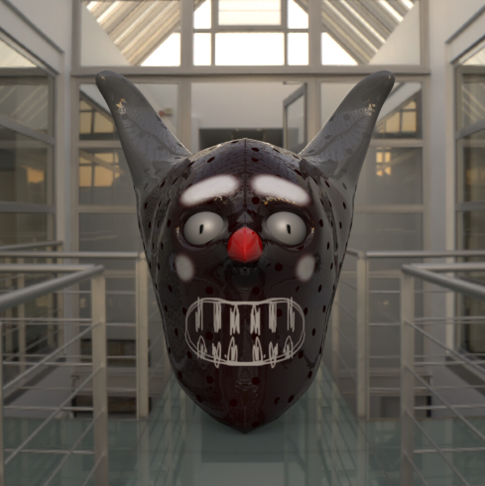 CLOWN, THE FX ZBRUSH POLYPAINT AND KEYSHOT RENDER PRACTICE