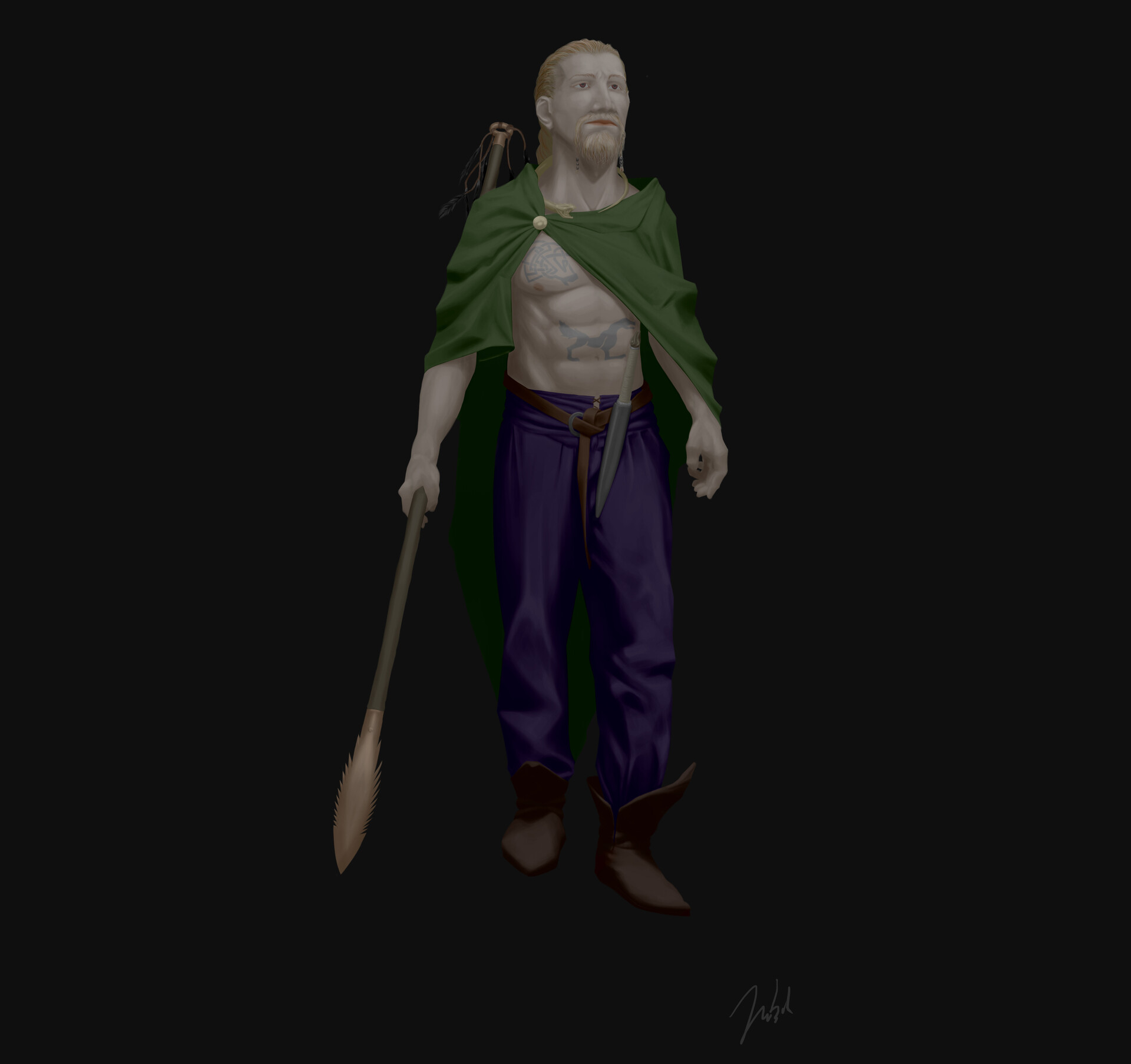 ArtStation Cú Chulainn