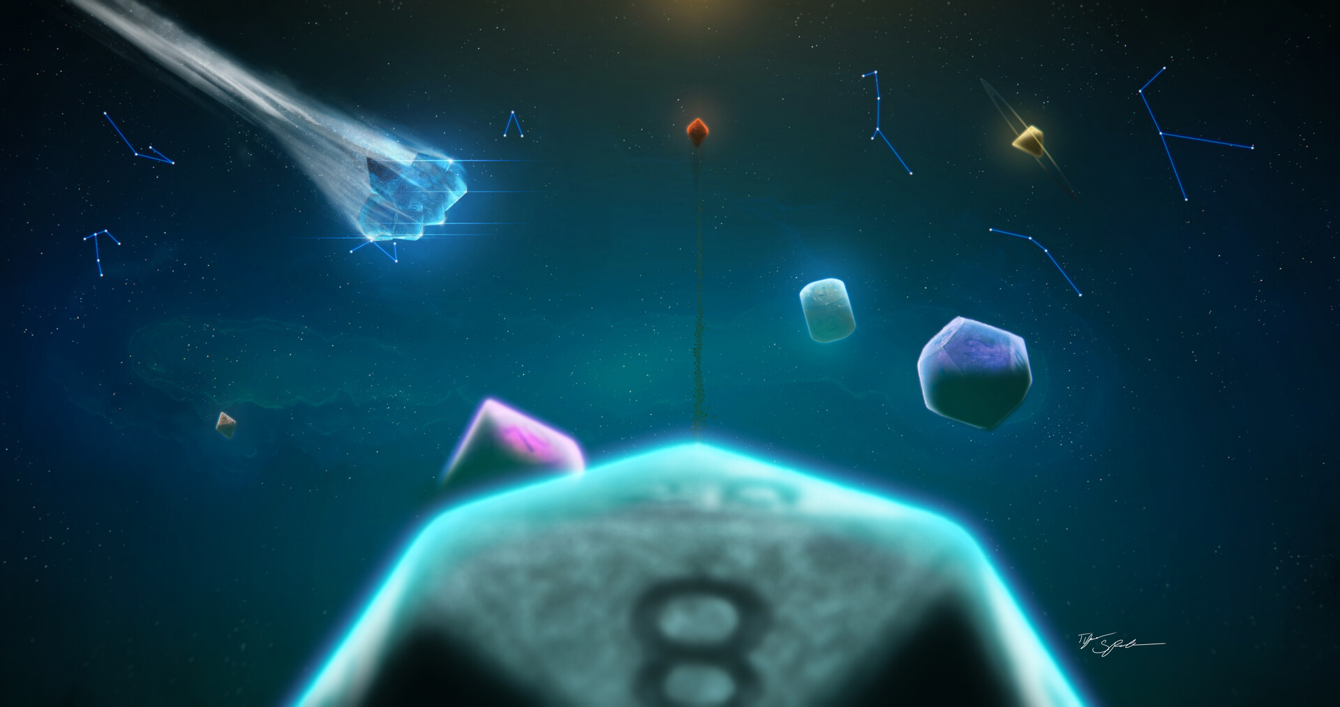ArtStation Space Rocks