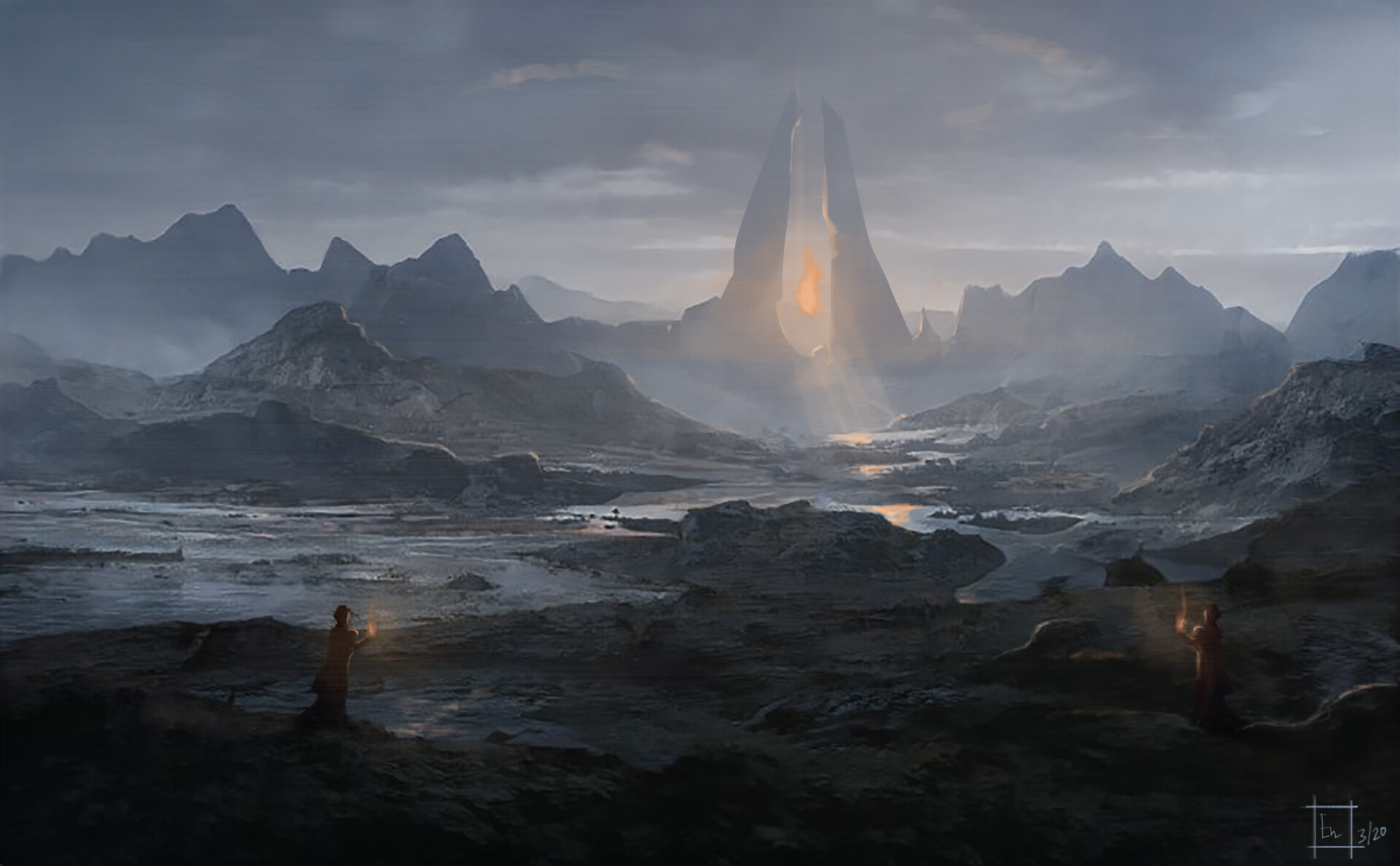 ArtStation Unexplored Game of Thrones Locations Shadowlands of Asshai