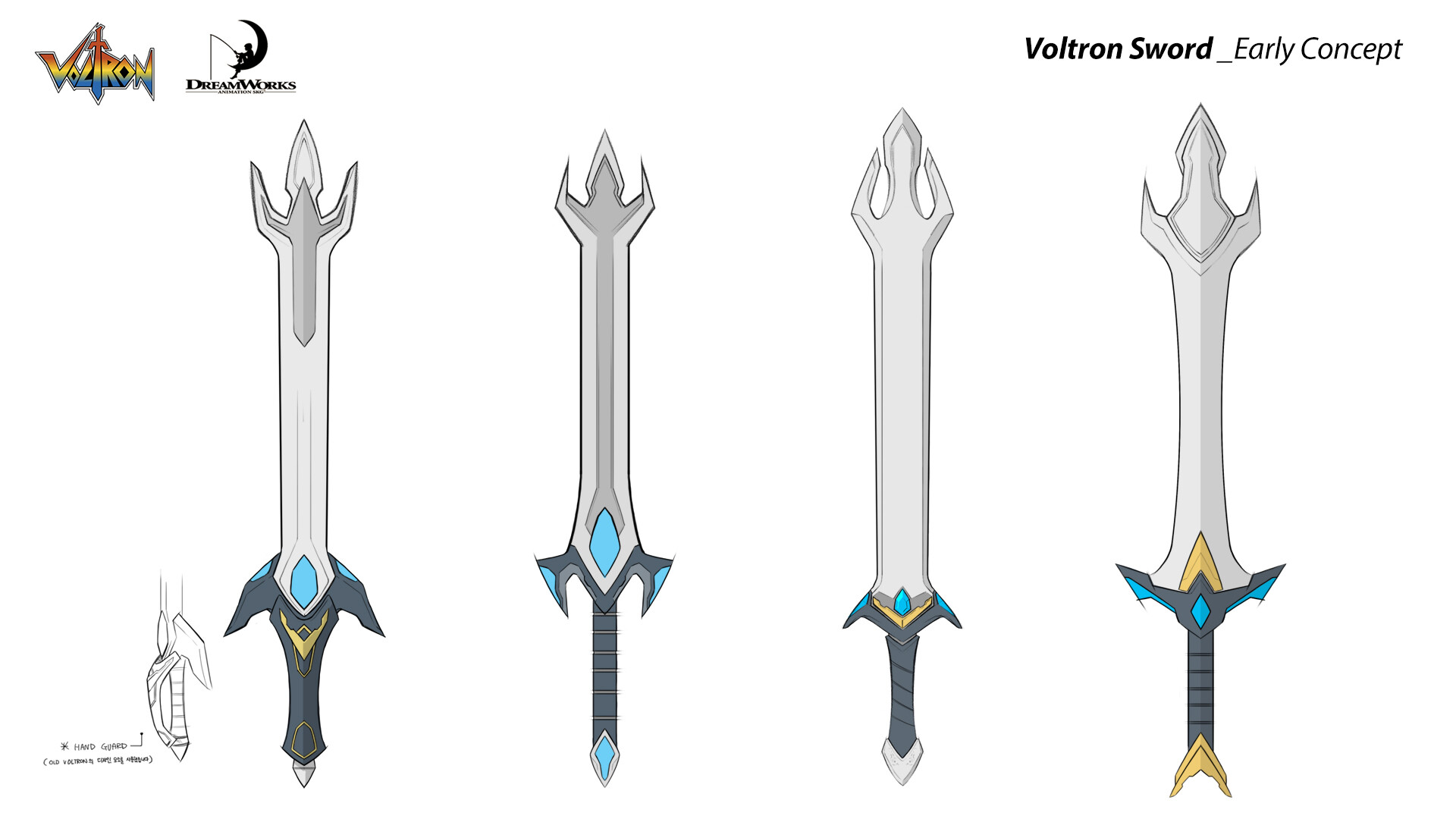 Jinhwan Oh - Voltron's Sword Early Concept (Voltron: Legendary Defender)