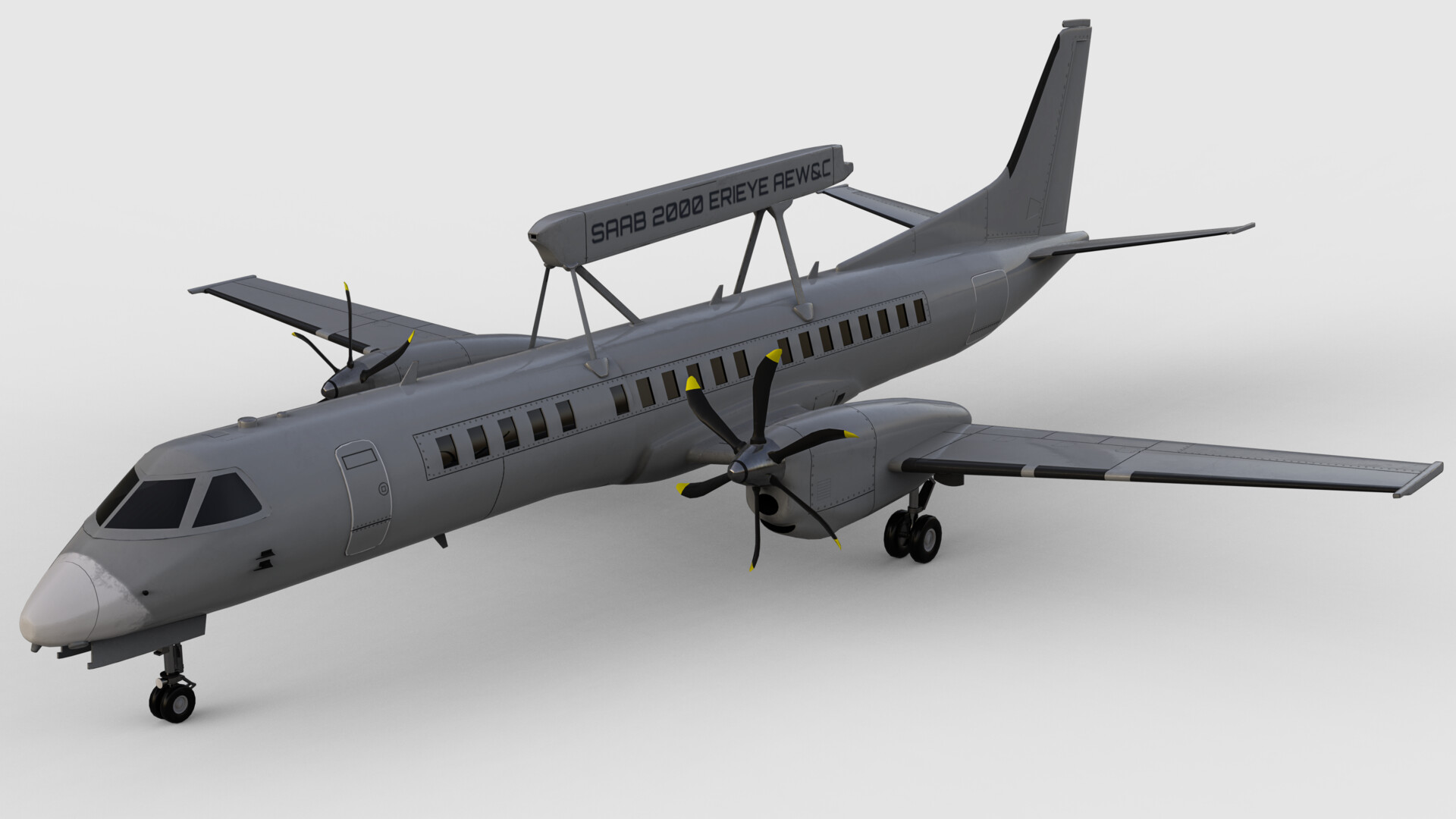 ArtStation - SAAB 2000