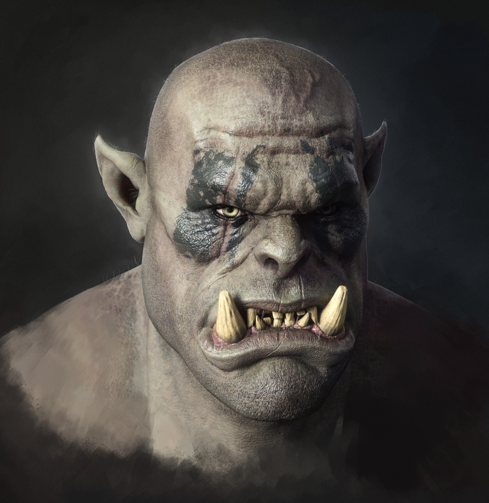 ArtStation - Real-Time Orc bust