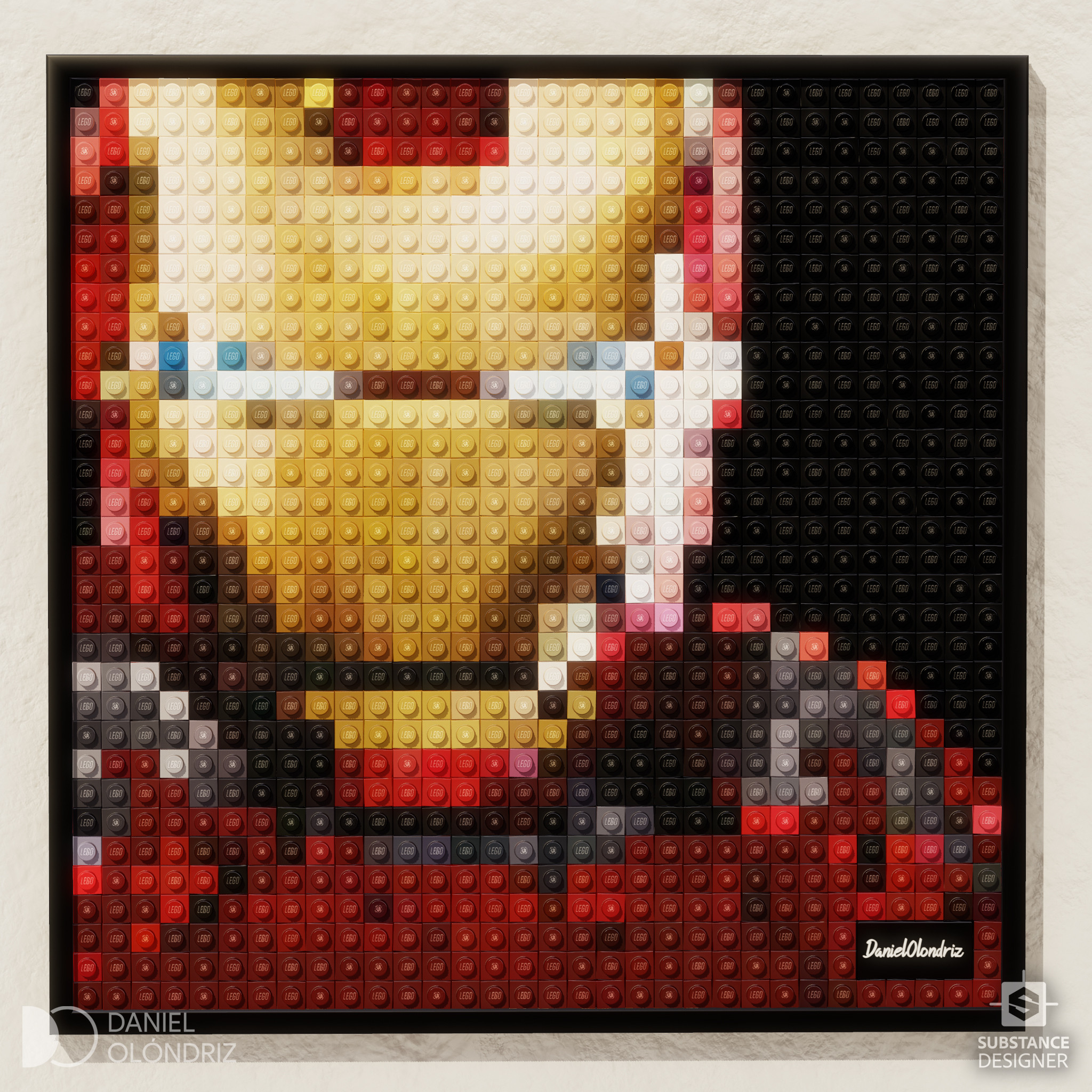 daniel olondriz lego art