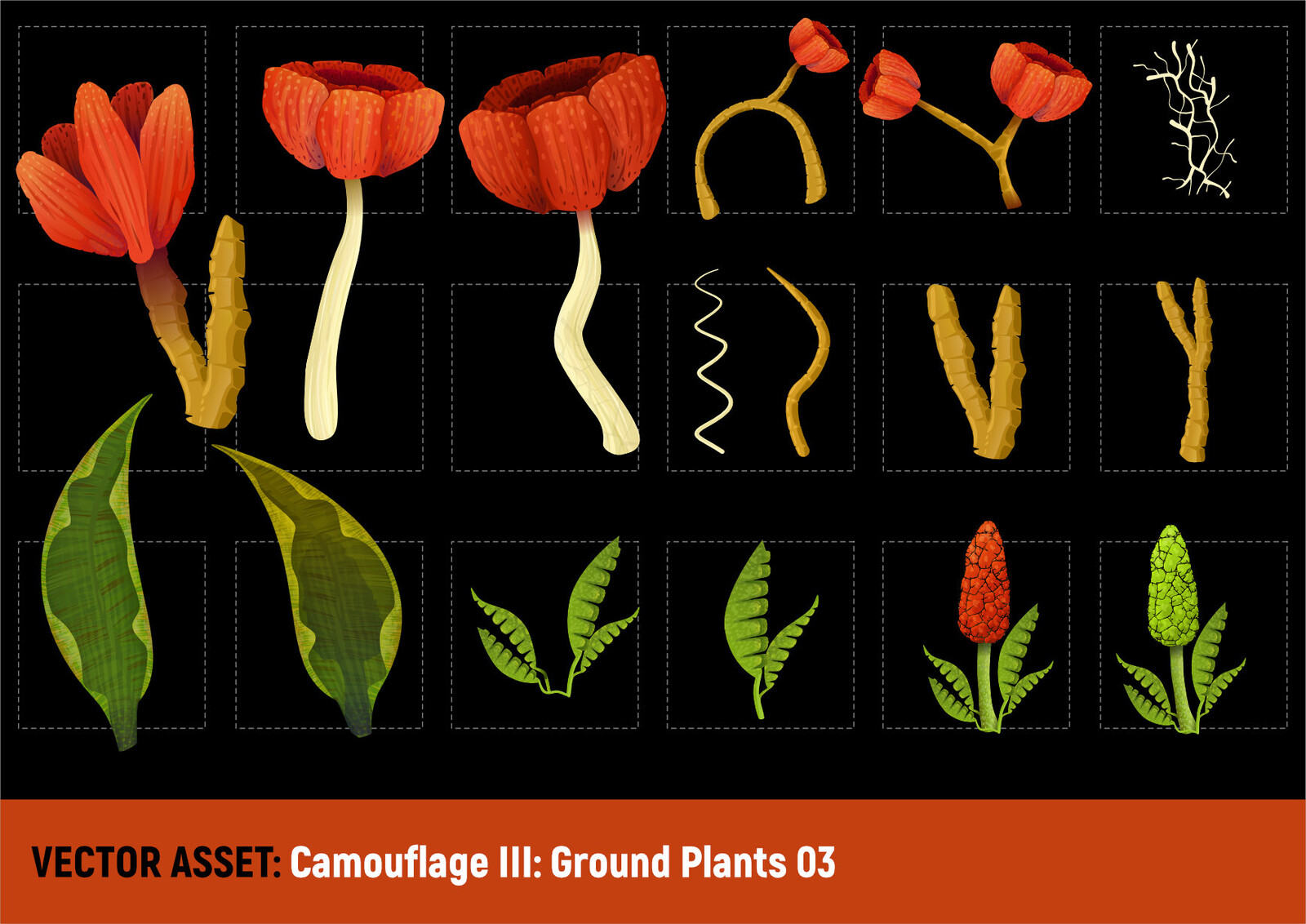 Camouflage III: Ground Plants 03