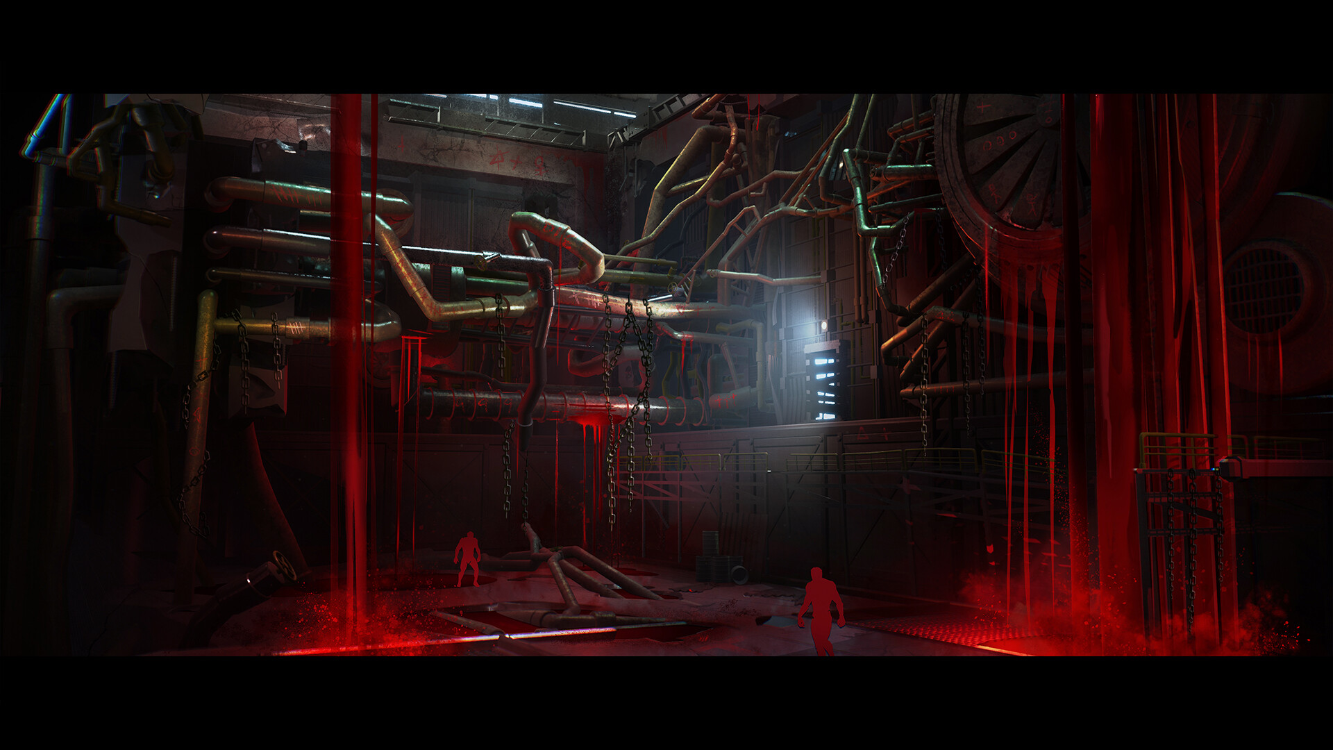 ArtStation Horror Factory Concept