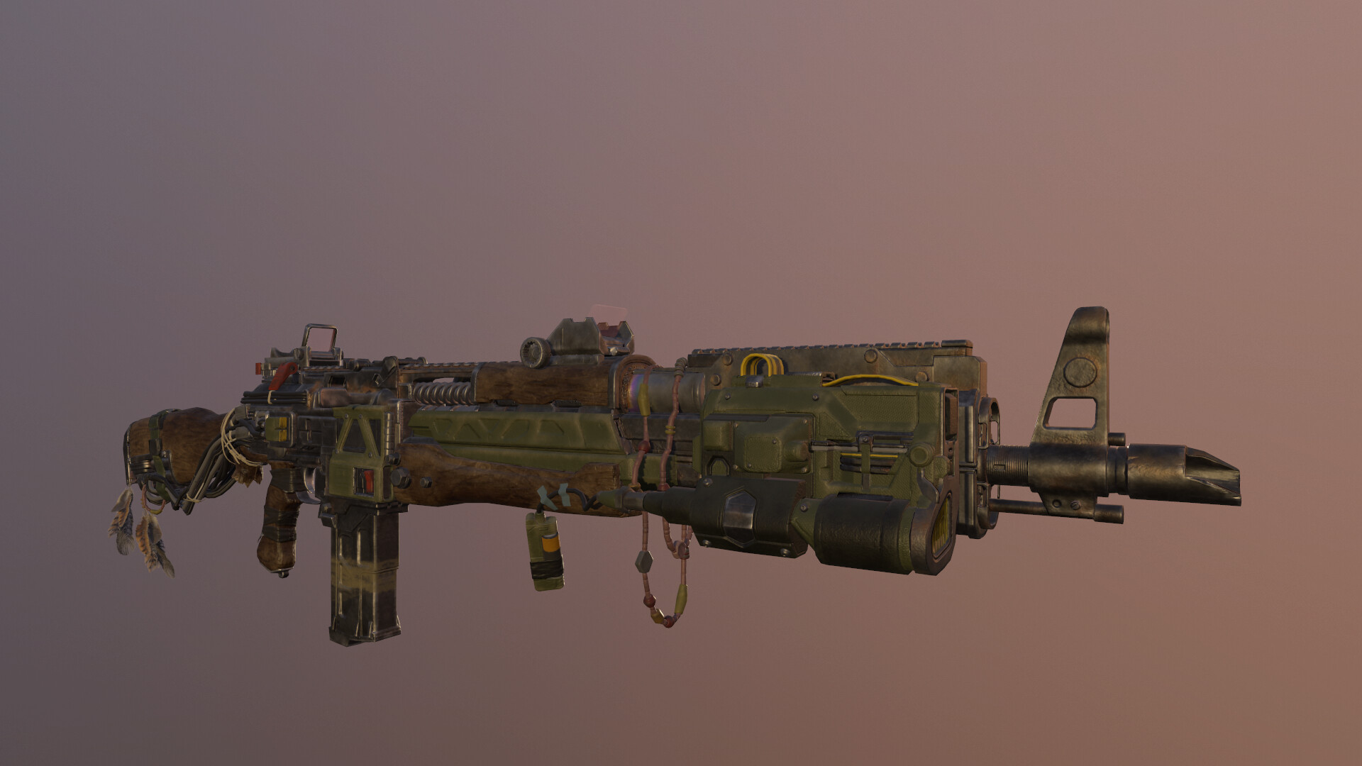 ArtStation - Gun texturing exercice