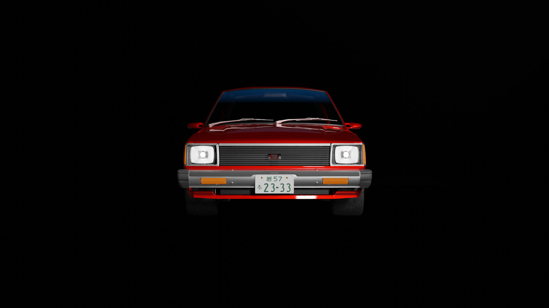 ArtStation - NISSAN SUNNY b310 sedan Datsun 140Y