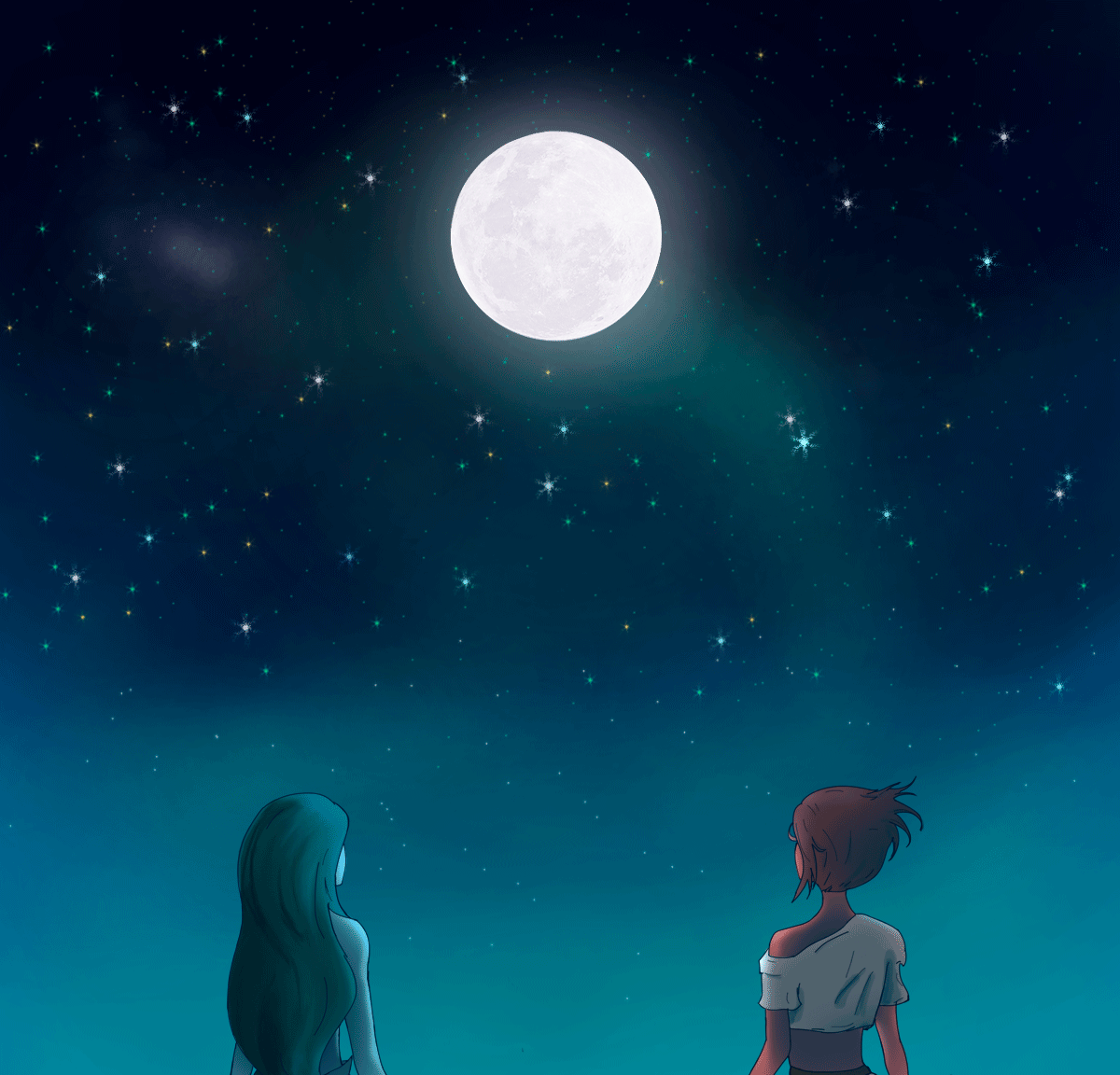Moon Animation Gif
