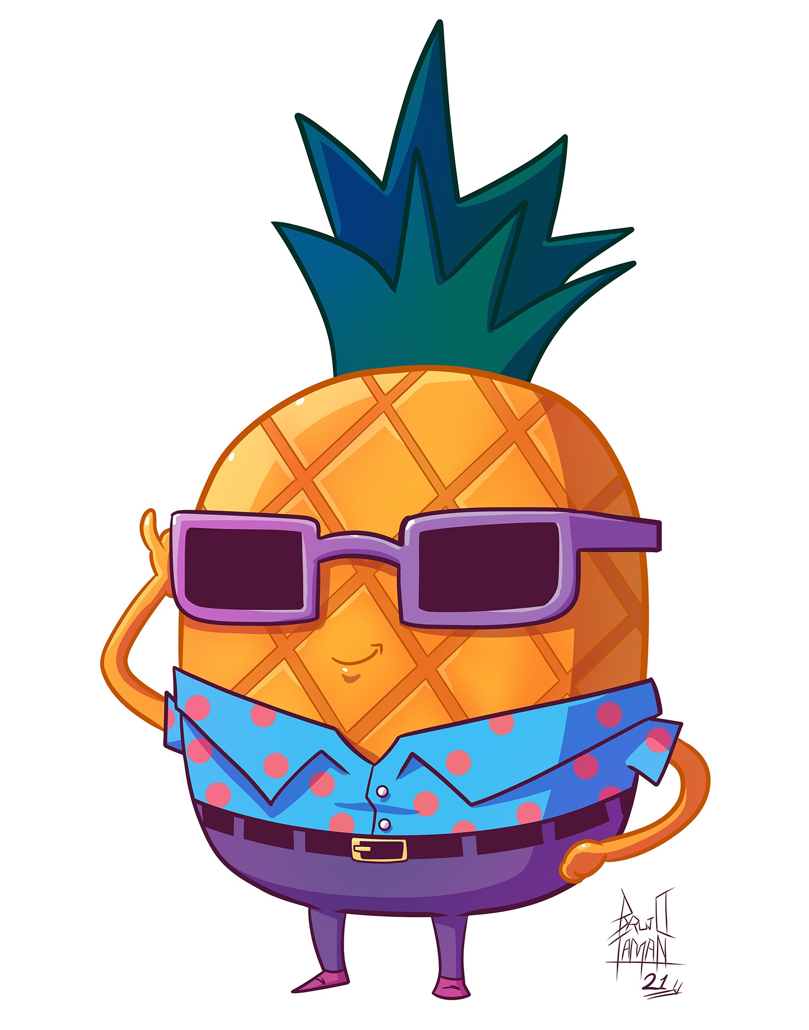 ArtStation Pineapple Boy