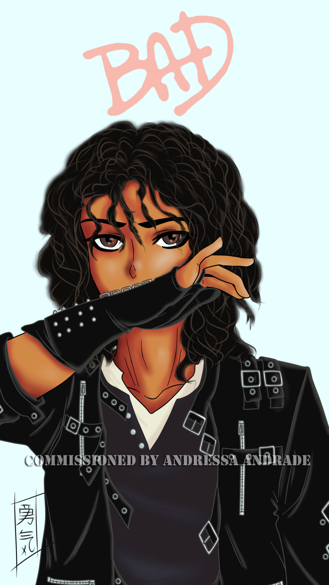 Artista brasileiro fez uma arte impressionante de Michael Jackson como  Muzan de Demon Slayer  Critical Hits