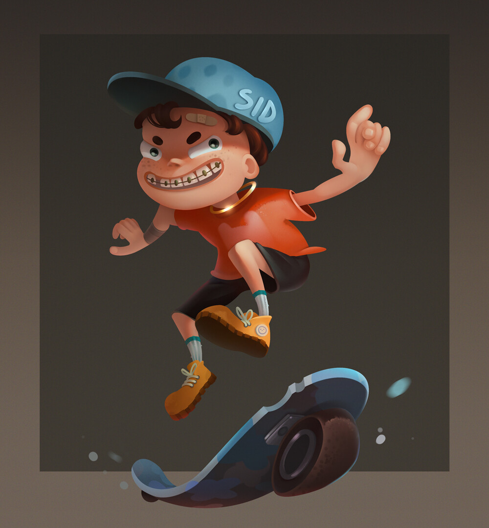 ArtStation - Skater boy