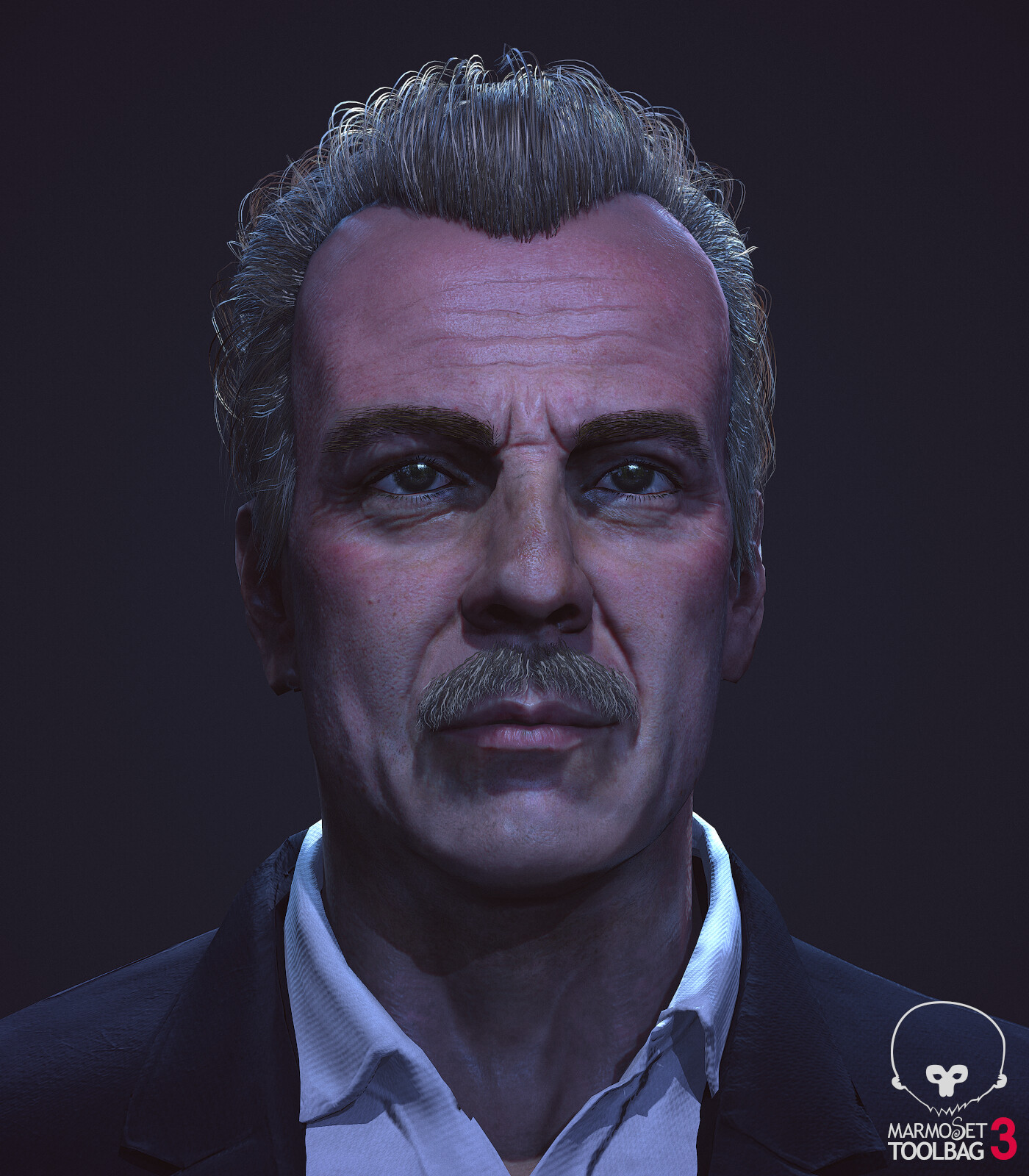 ArtStation - Real Time Game Character:Detective Jack Mosley