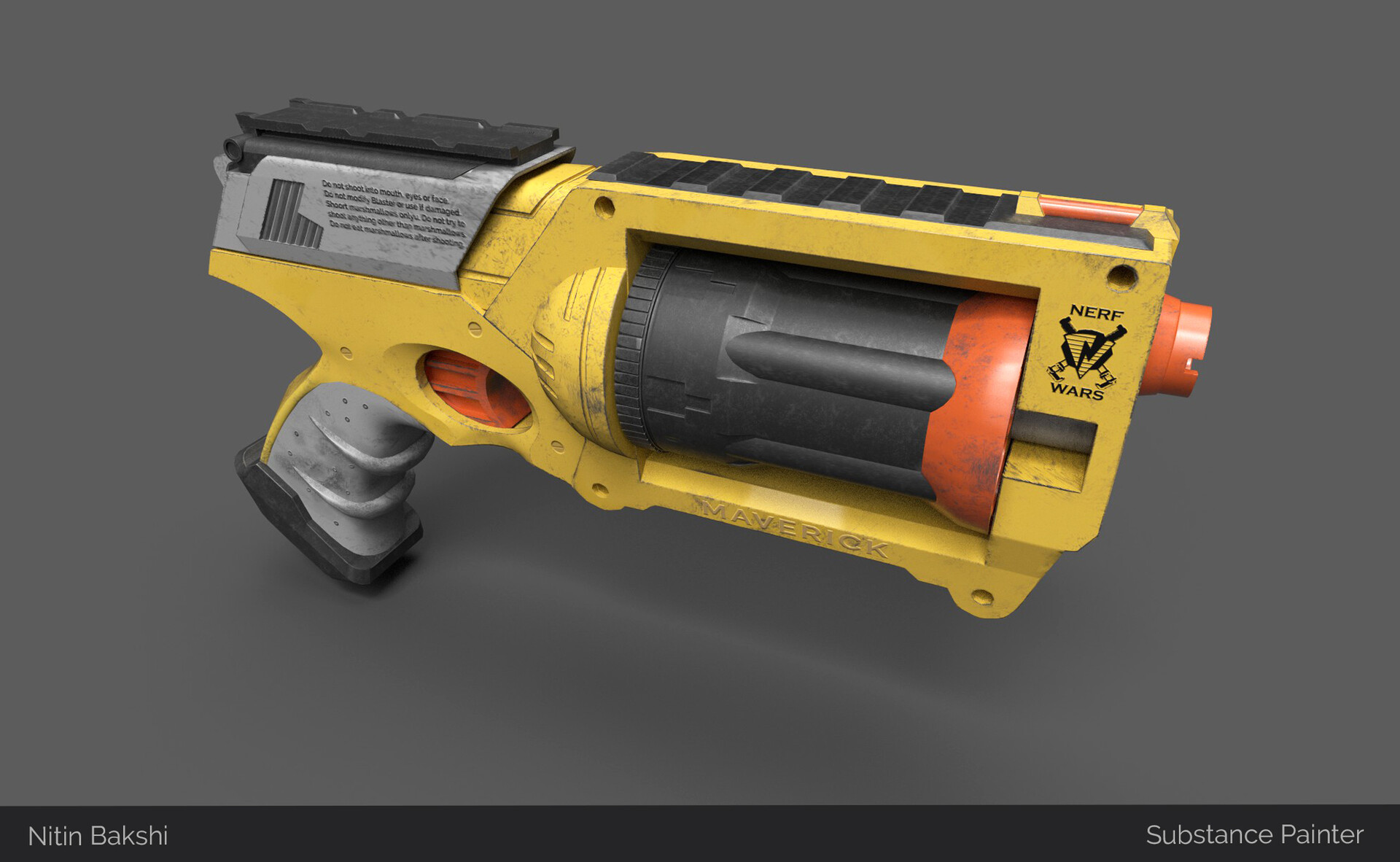 ArtStation - Weapon NERF